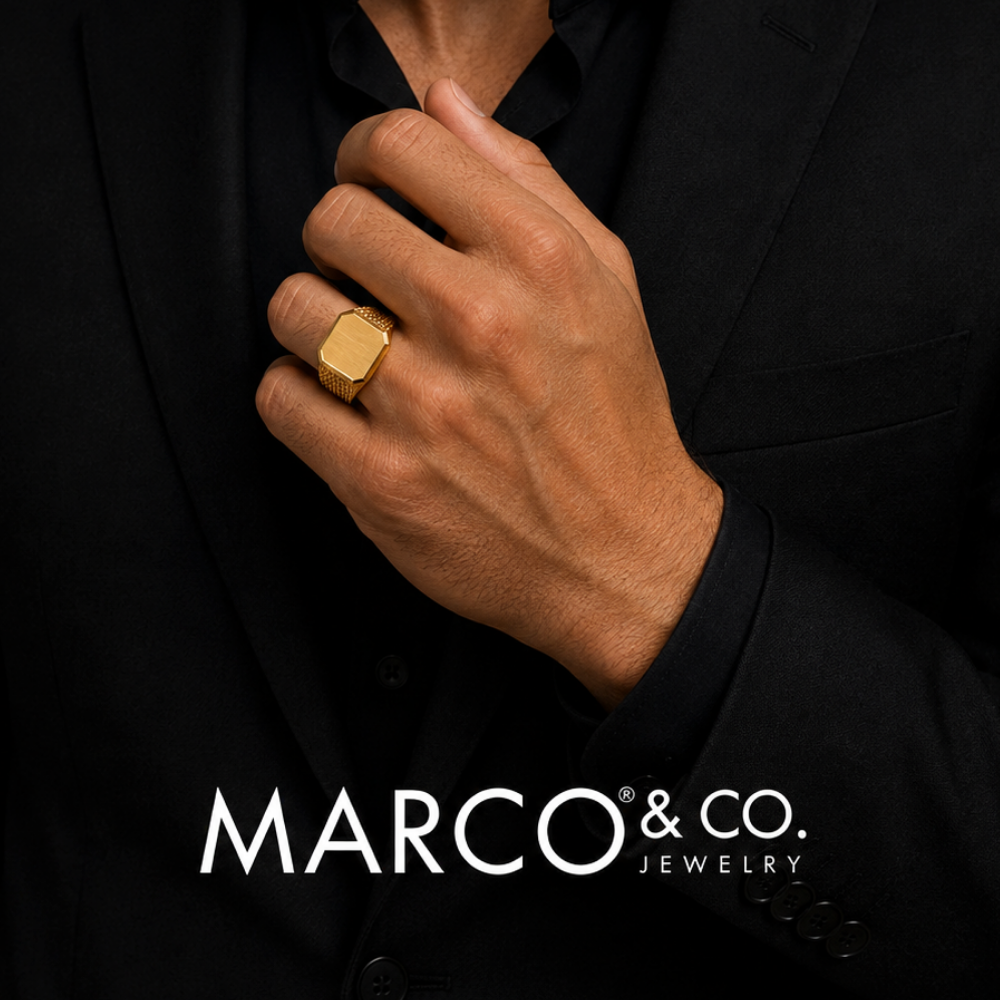 Anillos para Hombre en Oro 18K | Marco & Co.Jewelry