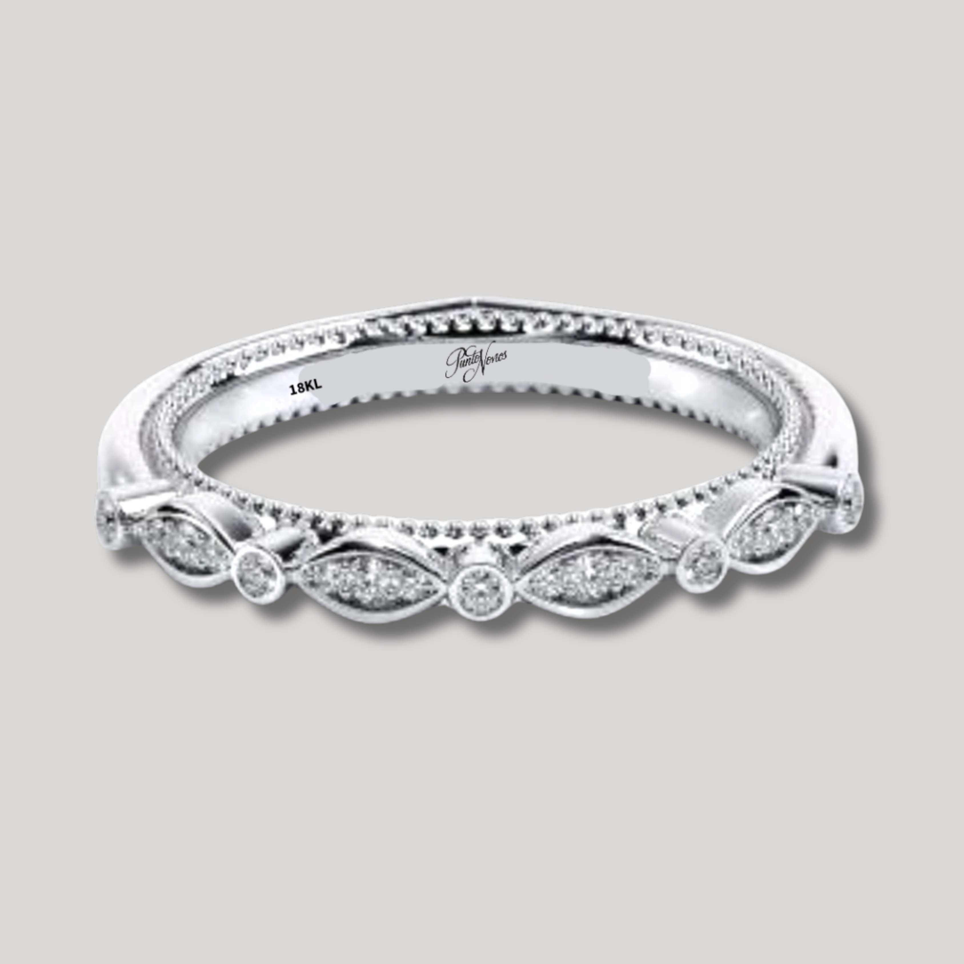 Anillo de Compromiso Solitario Princesa Modelo Oporto en Oro 18 kilates