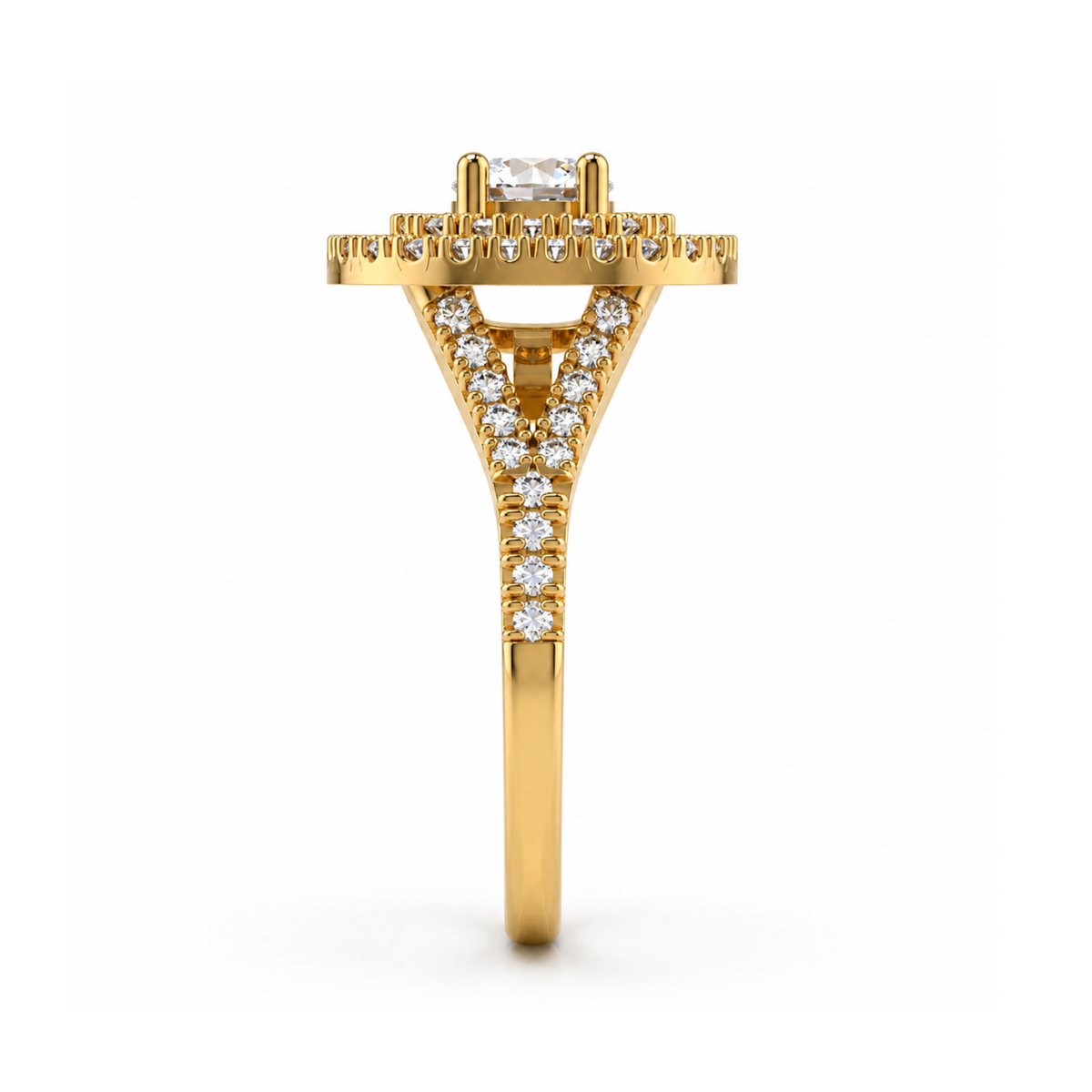 Anillo de Compromiso Modelo Isis Oro 18K