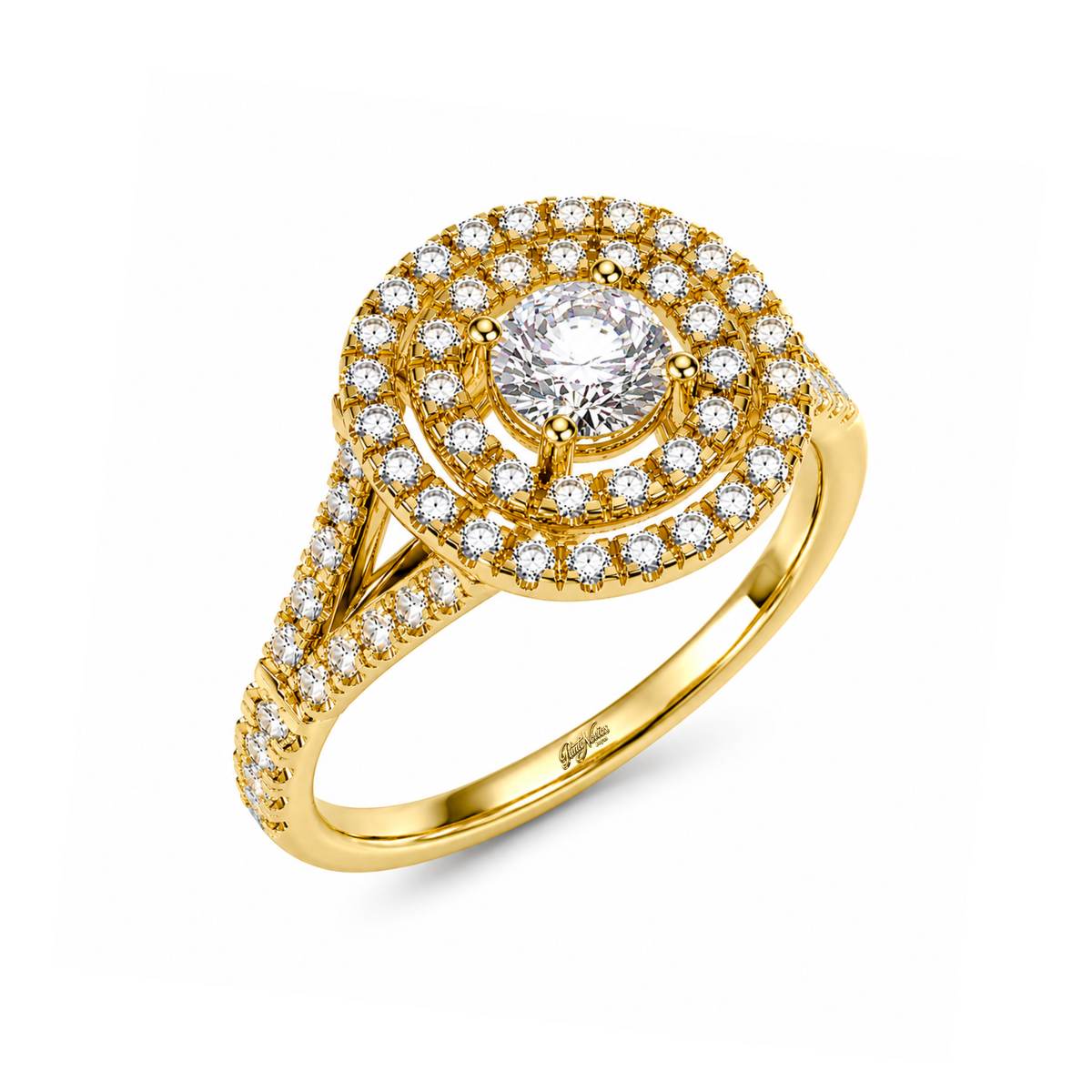 Anillo de Compromiso Modelo Isis Oro 18K
