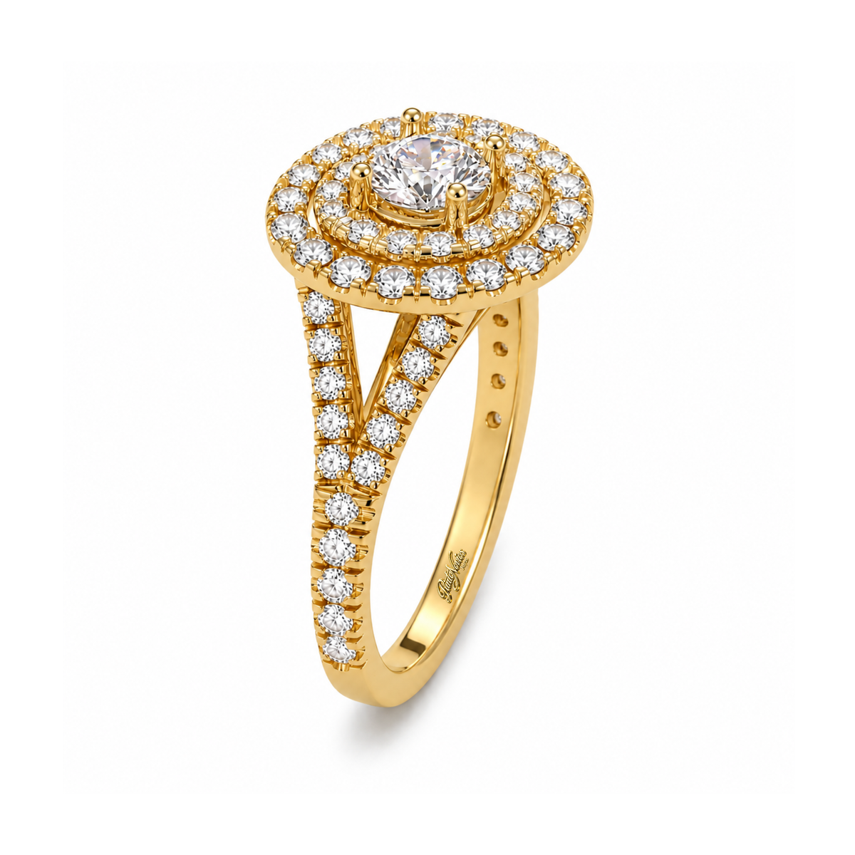 Anillo de Compromiso Modelo Isis Oro 18K