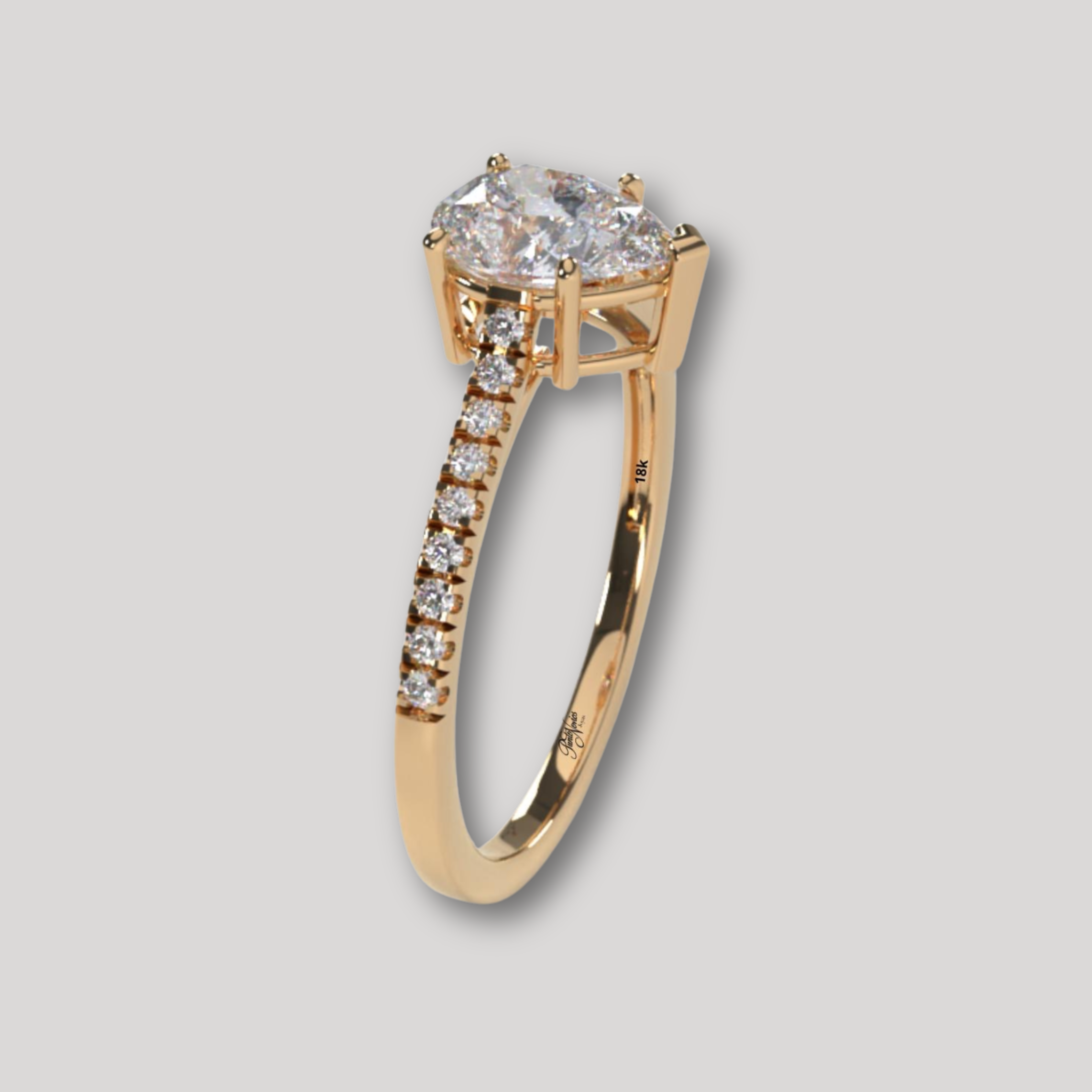 Anillo de Compromiso "Dallas"