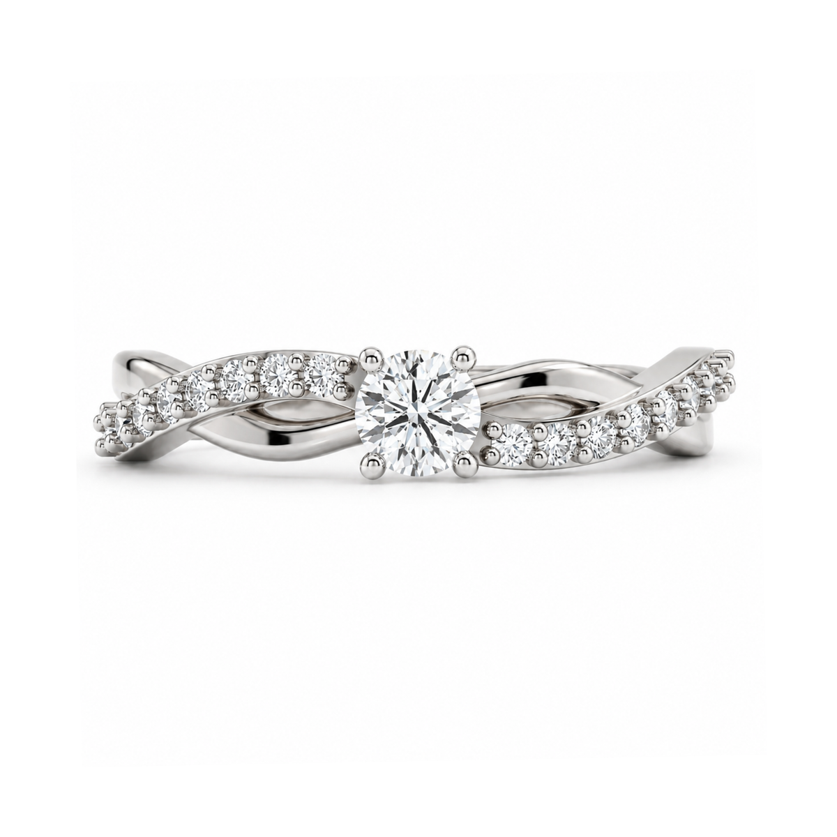 Anillo de Compromiso Modelo Infinito Eterno Oro 18K