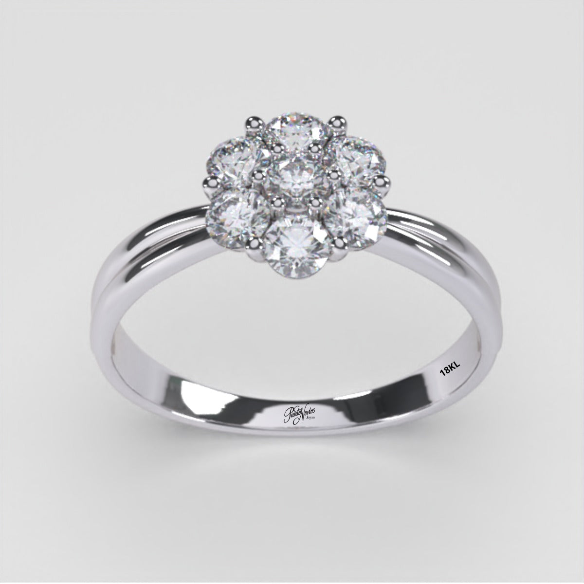 Anillo de Compromiso "Roma"