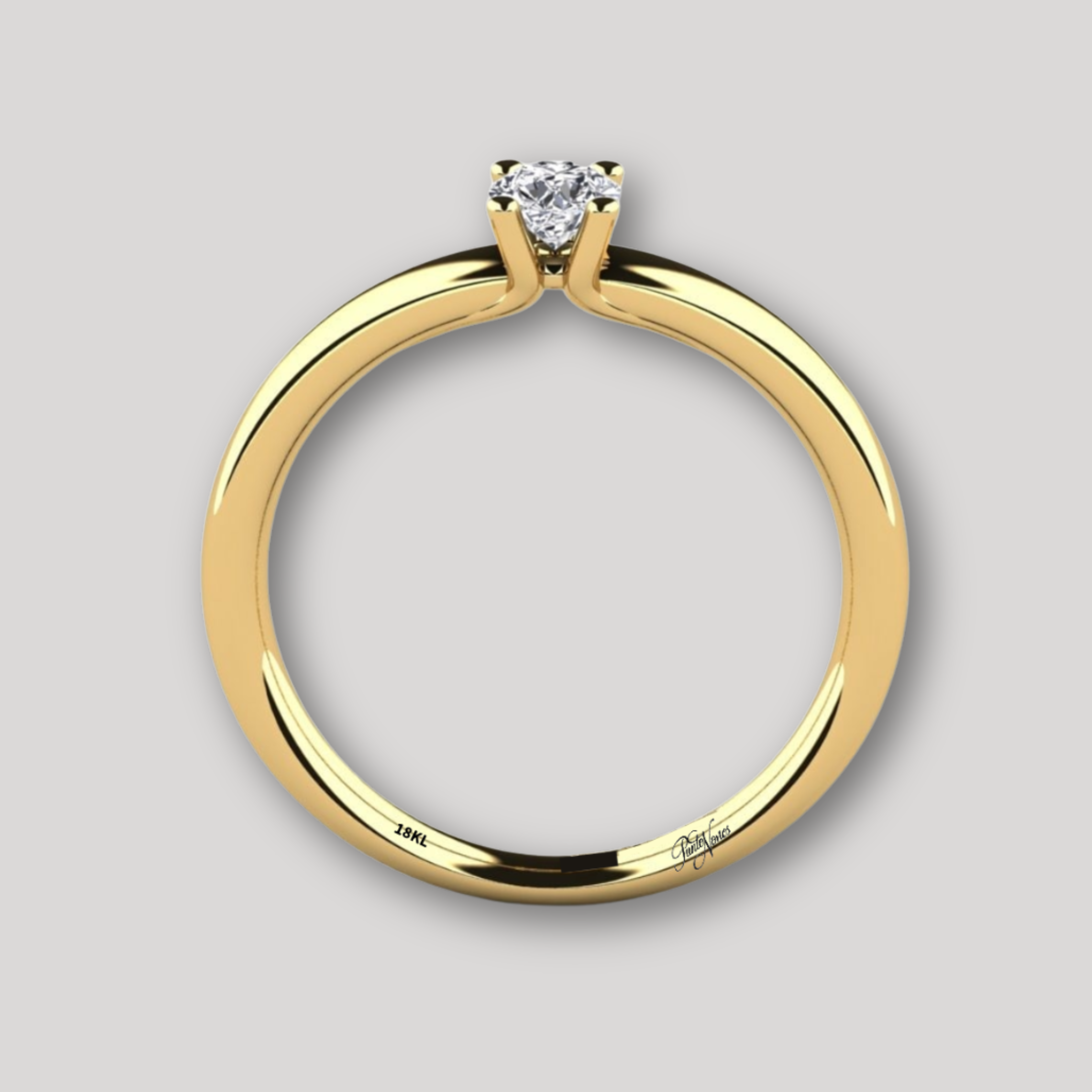 Anillo de Compromiso "Milan"