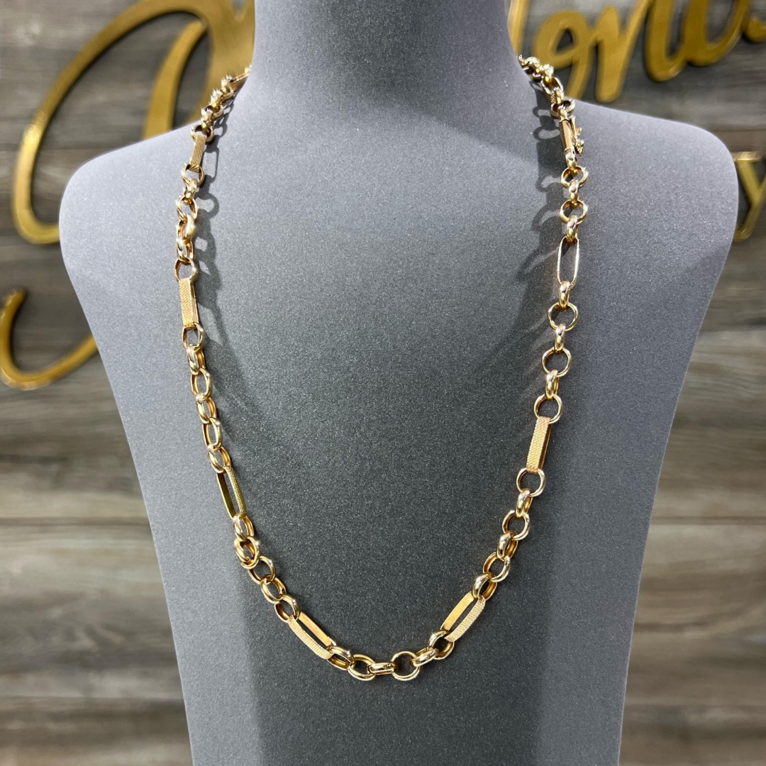 Collar ”Rollon Facetado”