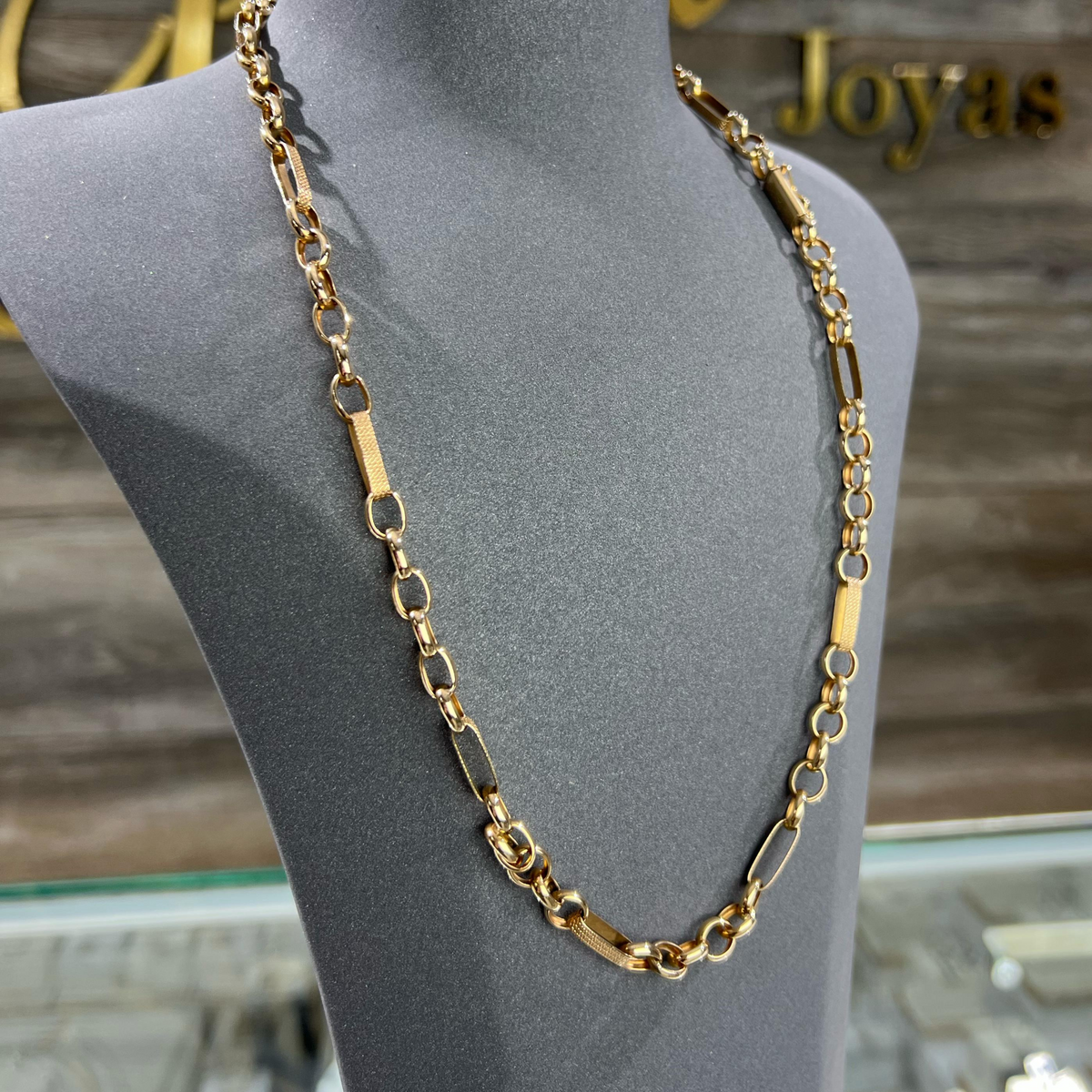 Collar ”Rollon Facetado”