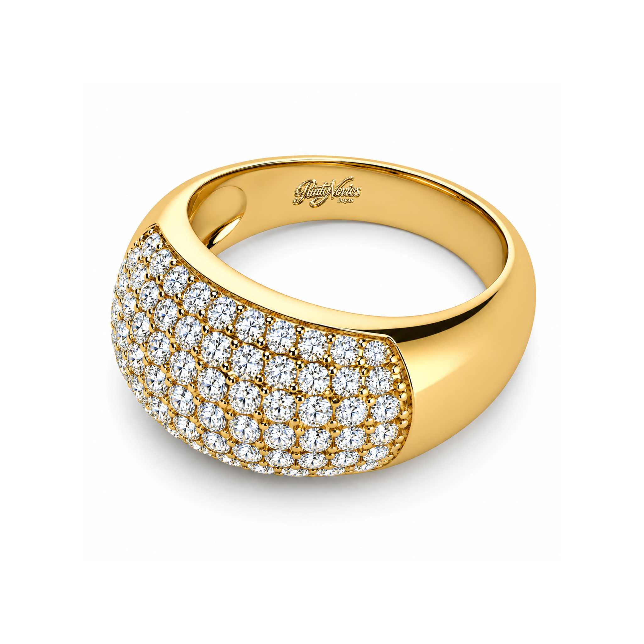 Anillo de Compromiso Modelo Amiens Oro 18K
