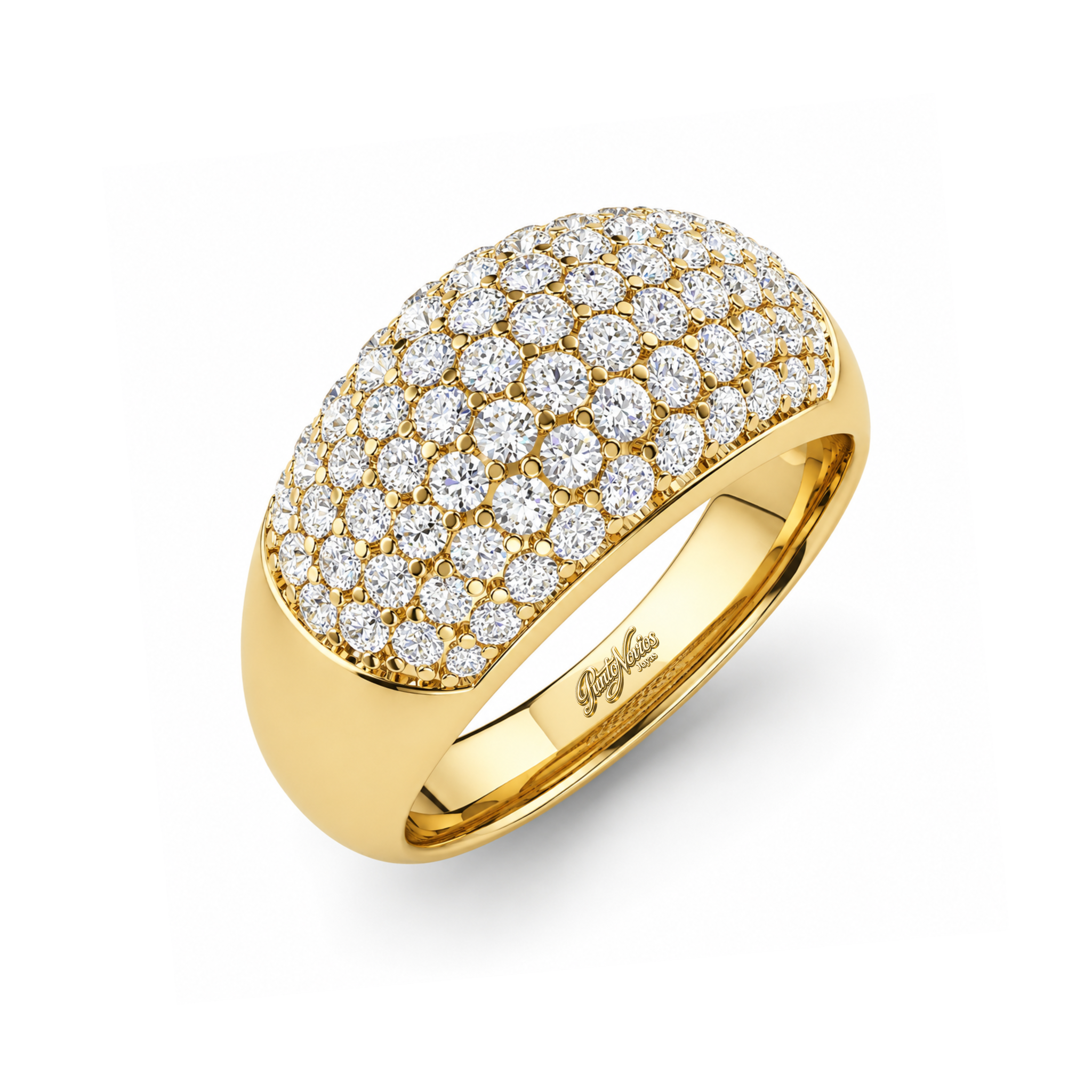 Anillo de Compromiso Modelo Amiens Oro 18K