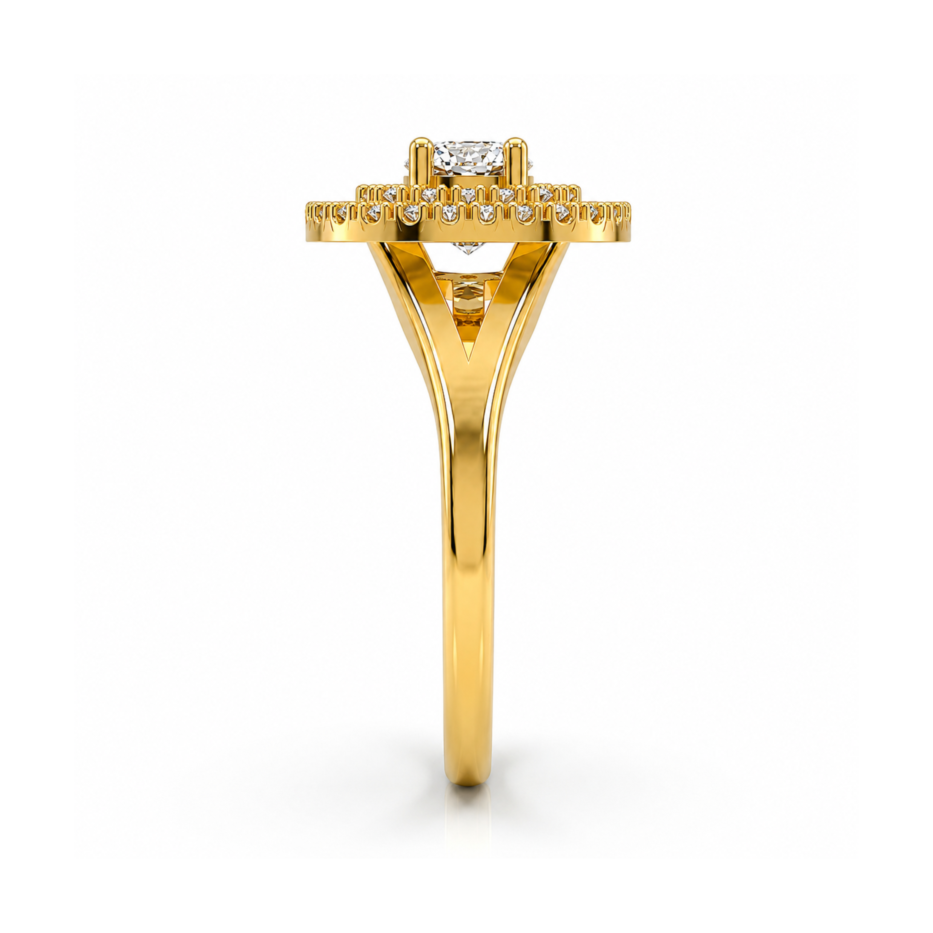 Anillo de Compromiso Modelo Amon Oro 18K