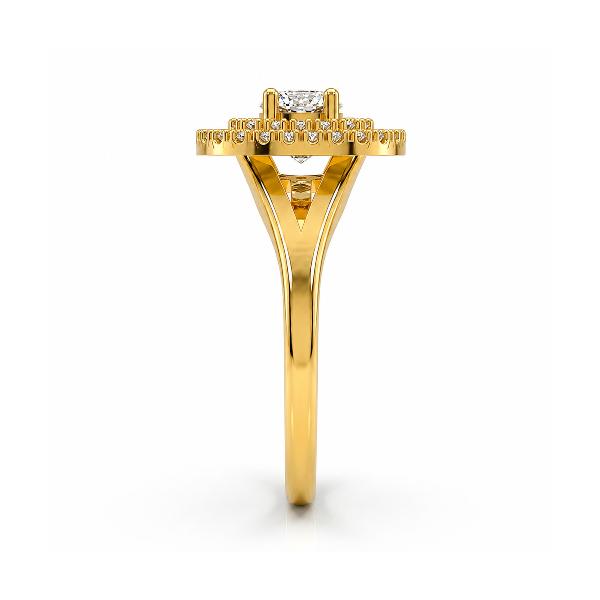 Anillo de Compromiso Modelo Amon Oro 18K