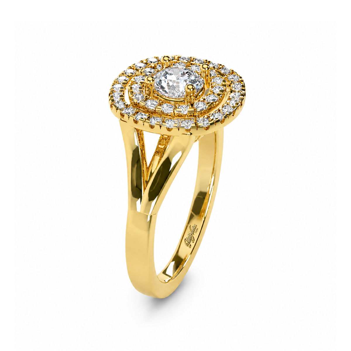 Anillo de Compromiso Modelo Amon Oro 18K