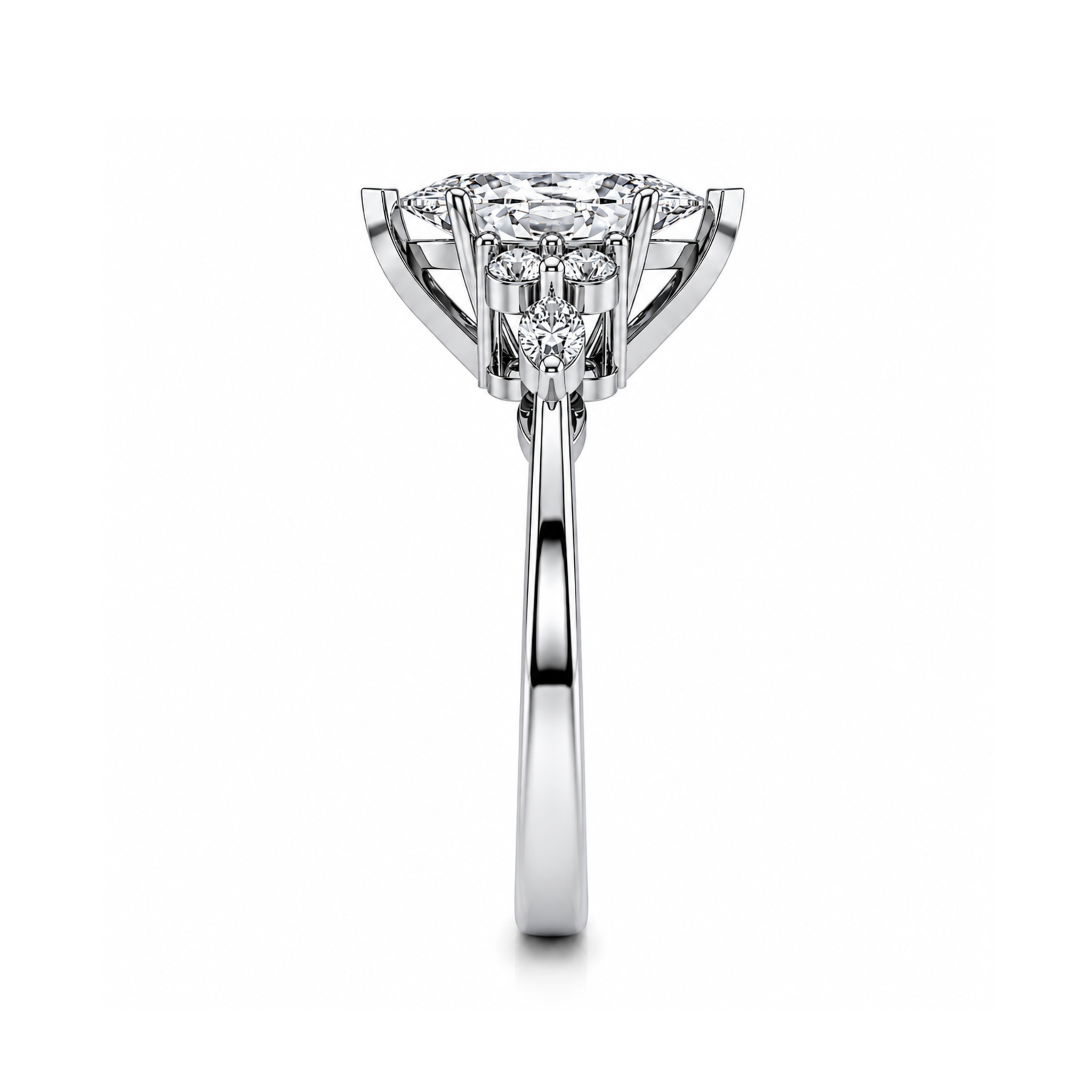 Anillo de Compromiso Modelo Antoniette Oro 18K