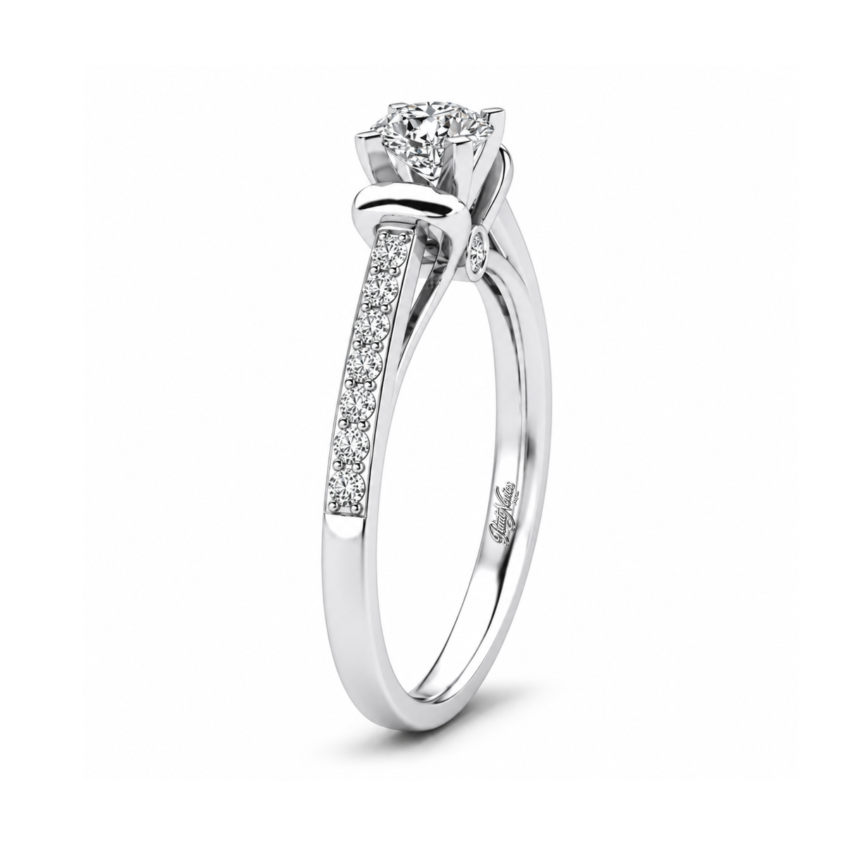 Anillo de Compromiso Modelo Barcelona Oro 18K