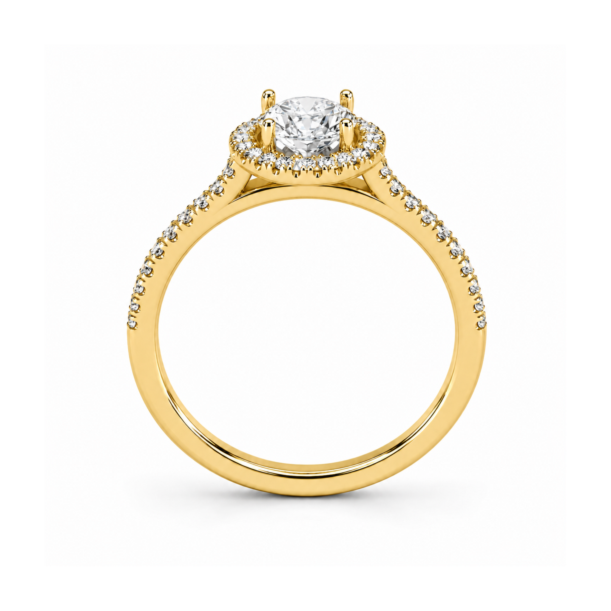 Anillo de Compromiso Modelo Barletta Oro 18K