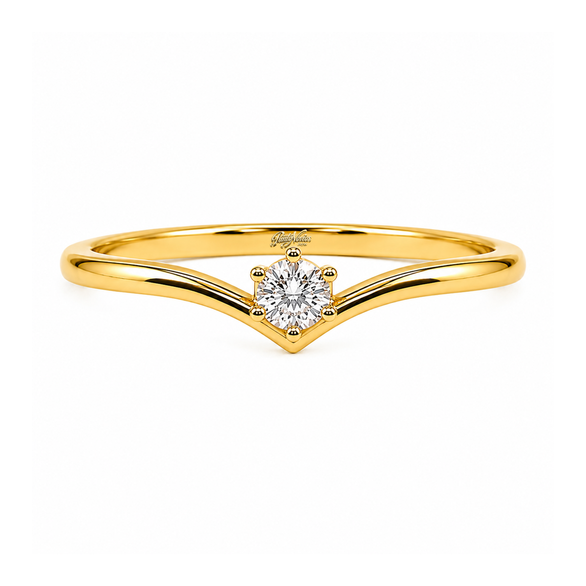 Anillo de Compromiso Modelo Buraida Oro 18K