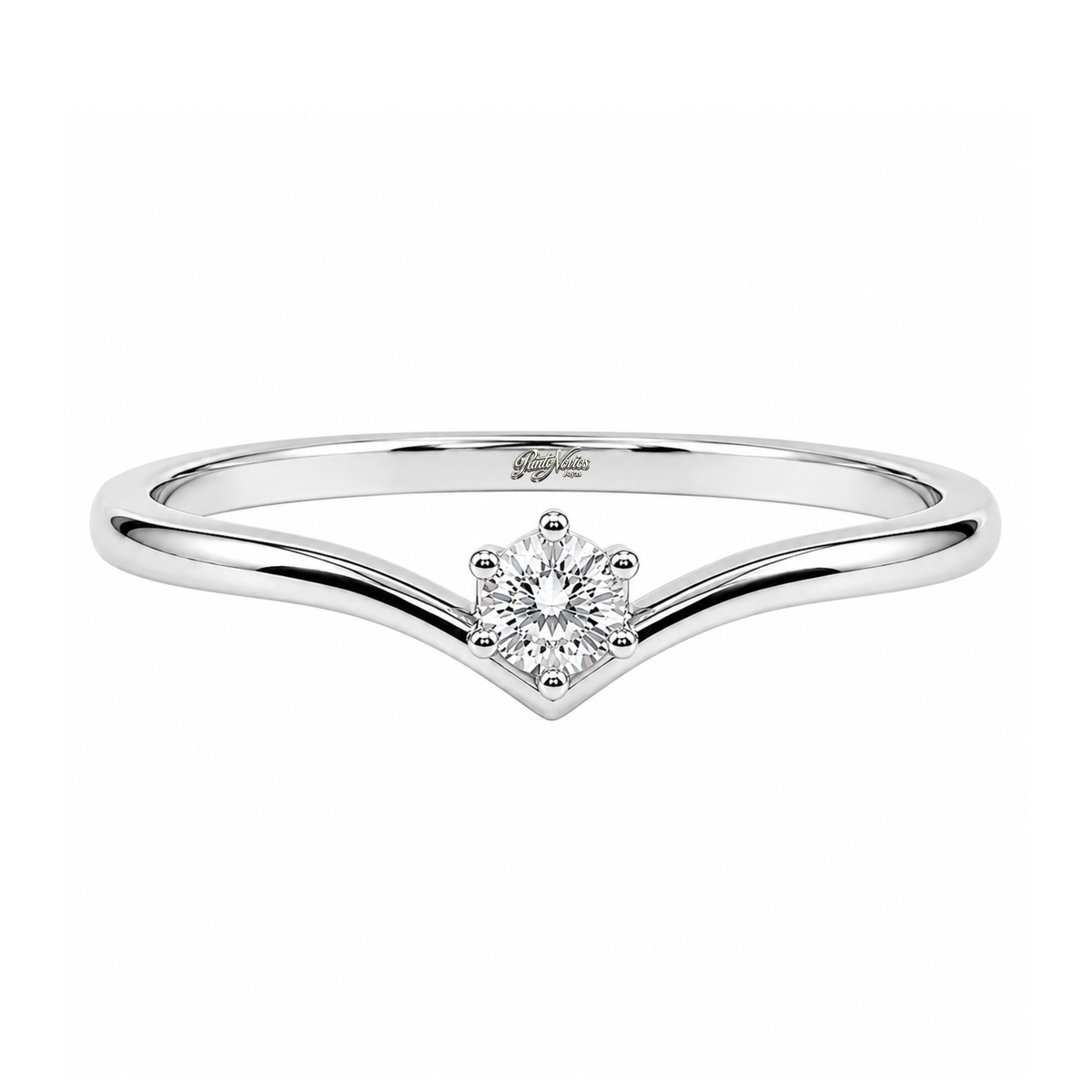 Anillo de Compromiso Modelo Buraida Oro 18K