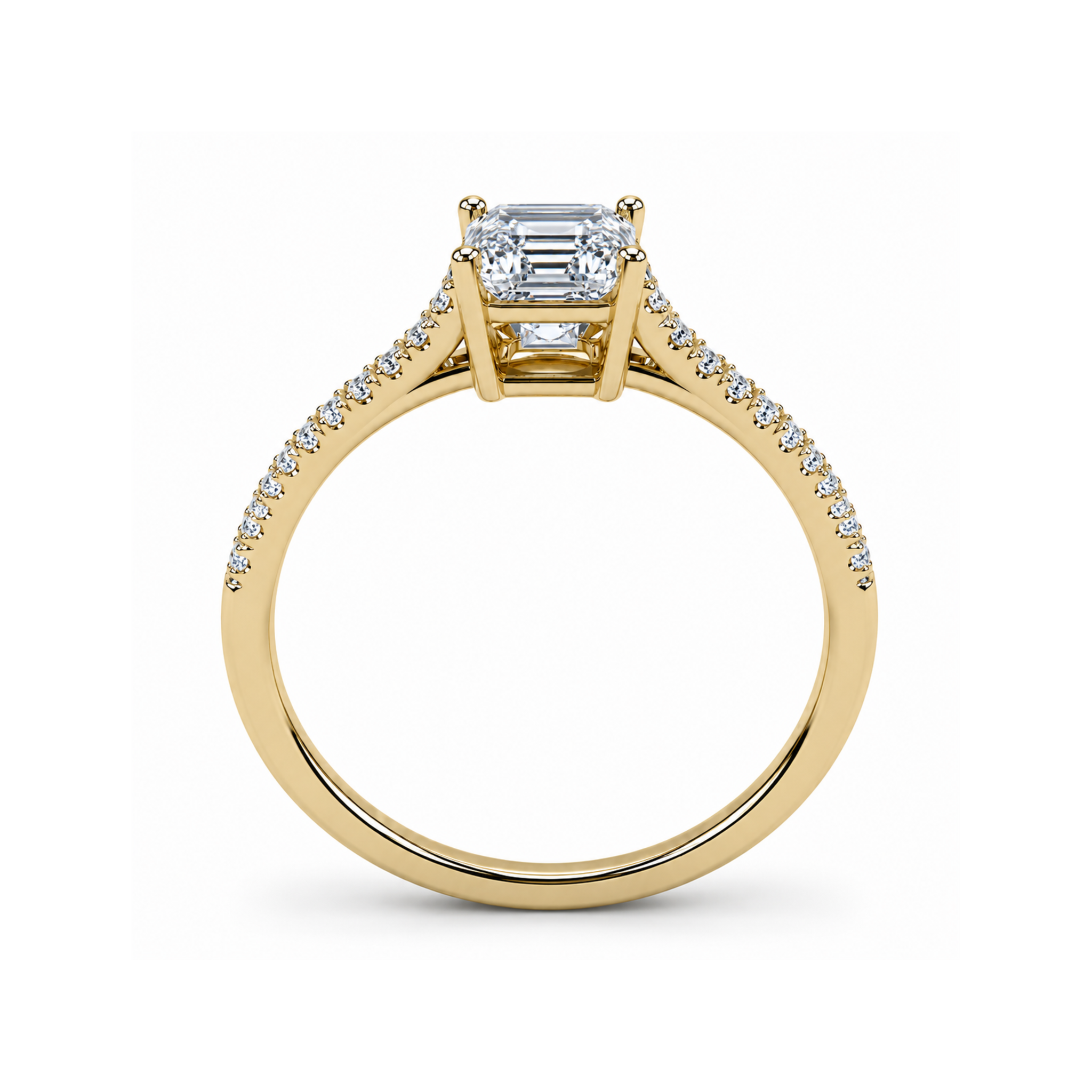 Anillo de Compromiso Modelo Cardona Oro 18K