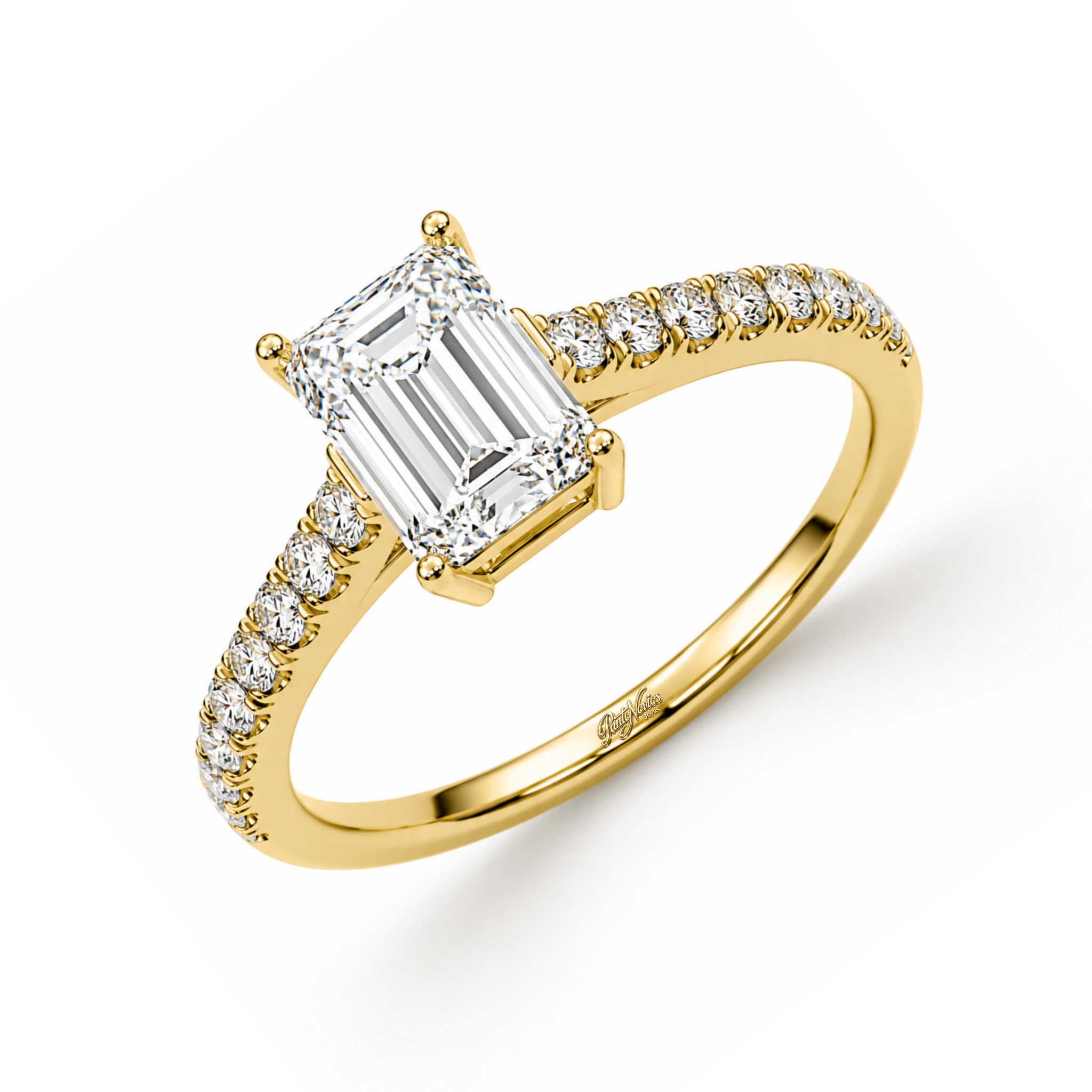 Anillo de Compromiso Modelo Cardona Oro 18K