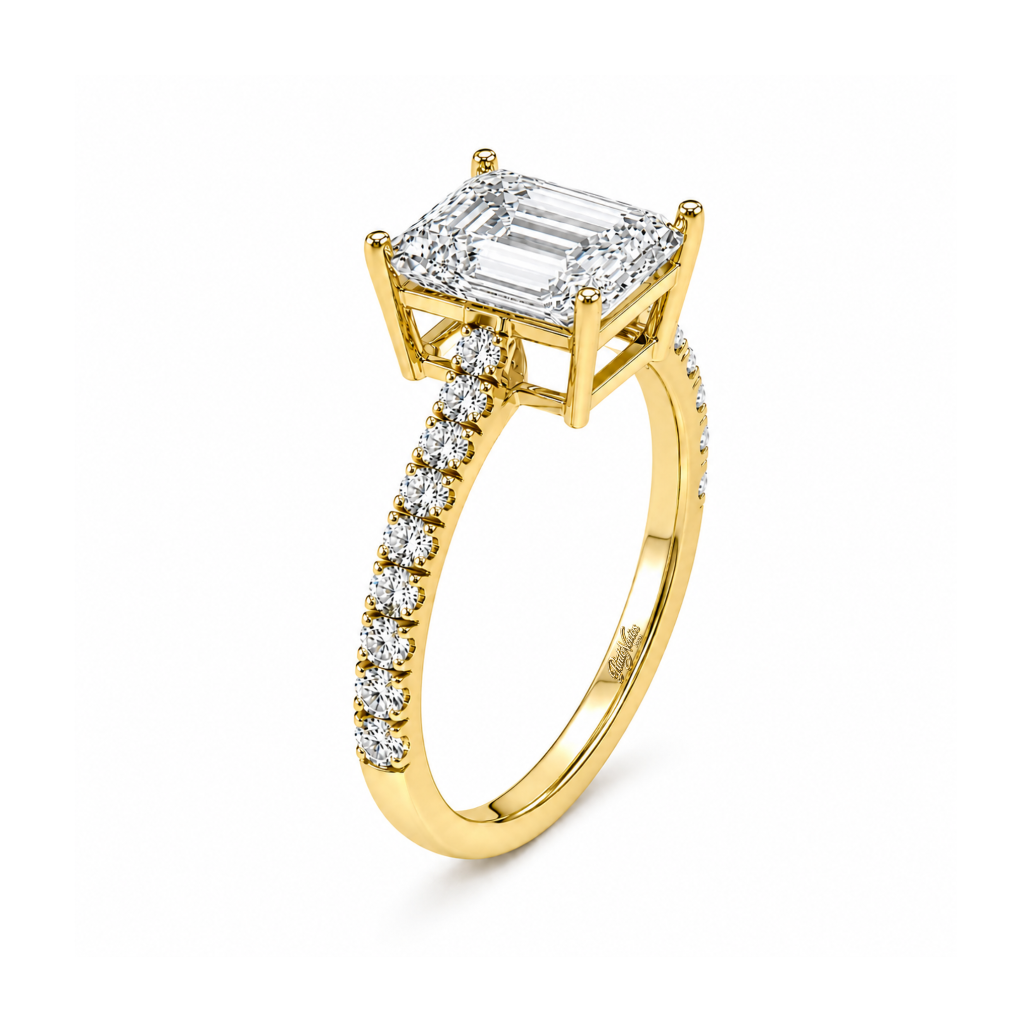 Anillo de Compromiso Modelo Cardona Oro 18K