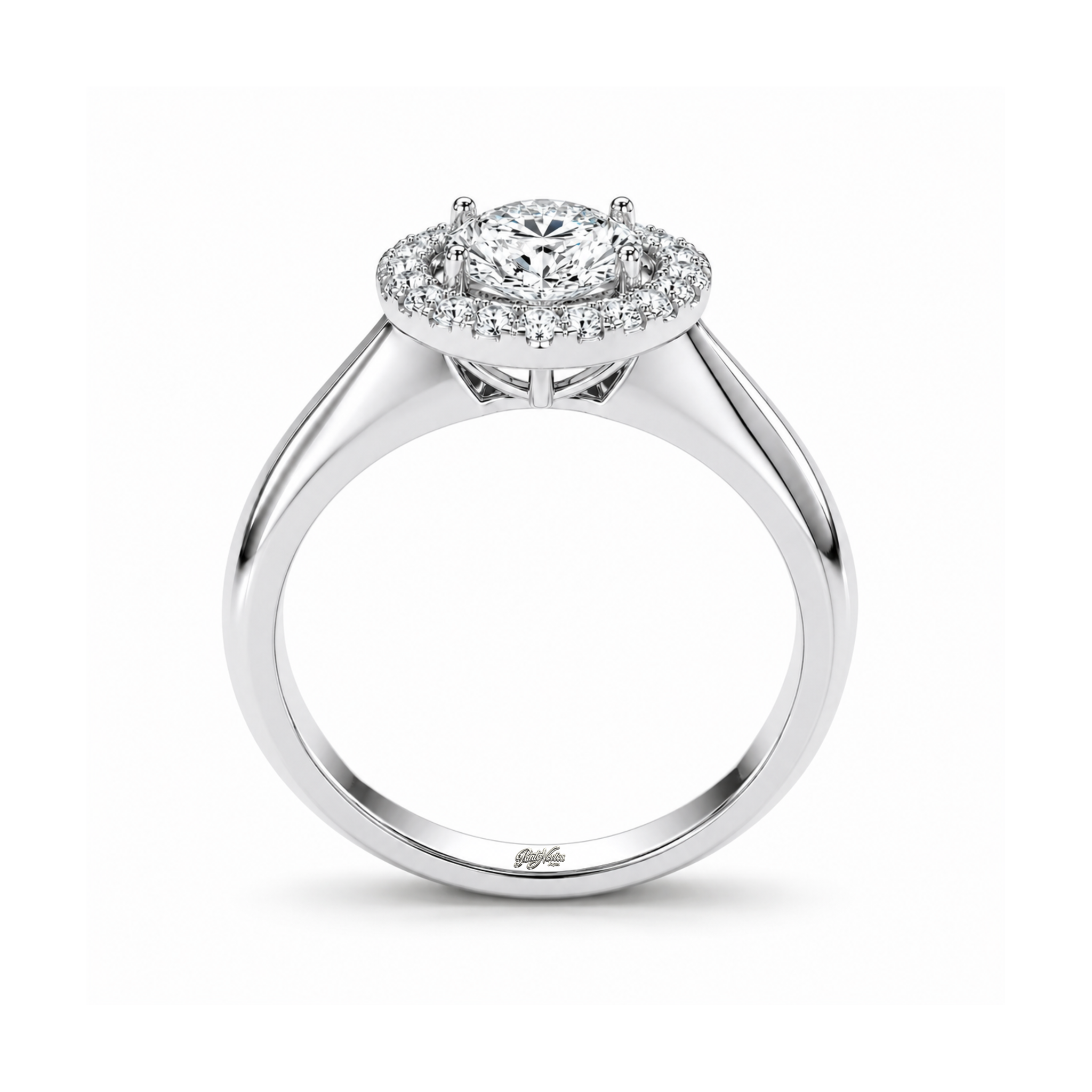 Anillo de Compromiso Modelo Charlotte Oro 18K