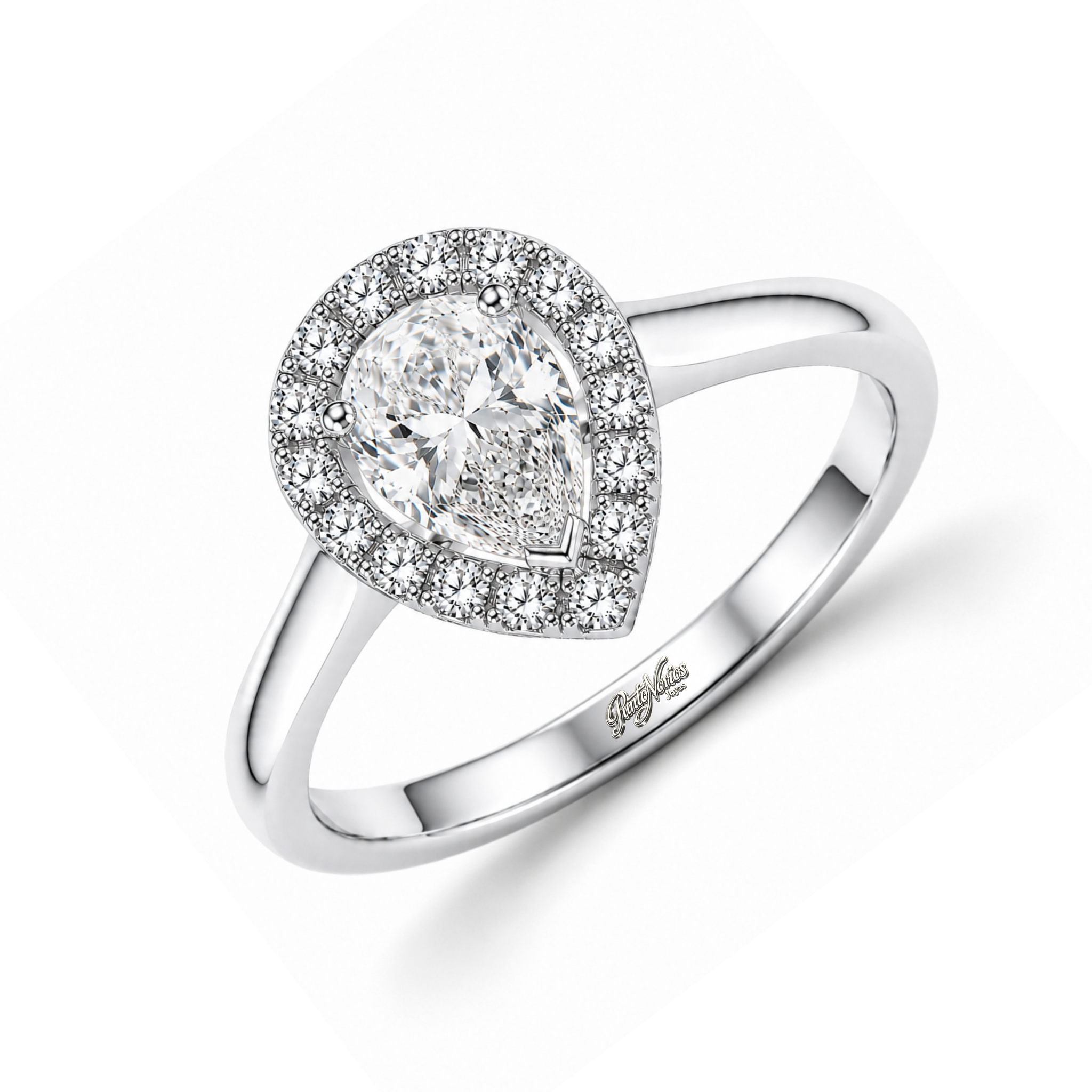 Anillo de Compromiso Modelo Charlotte Oro 18K