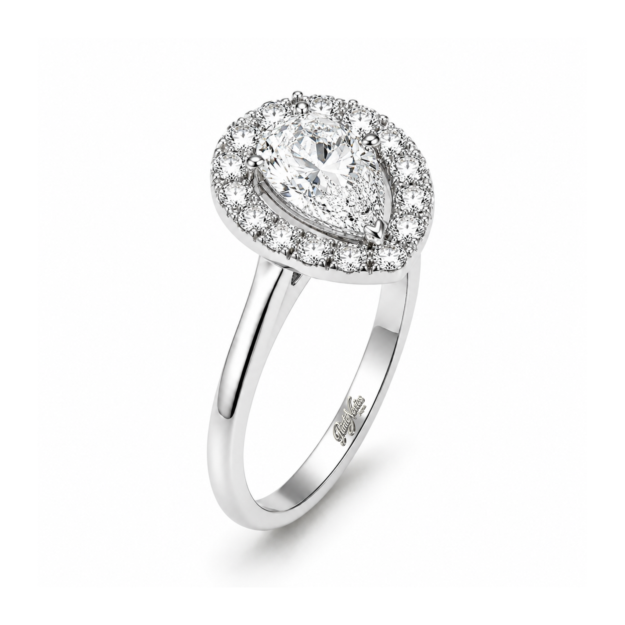 Anillo de Compromiso Modelo Charlotte Oro 18K