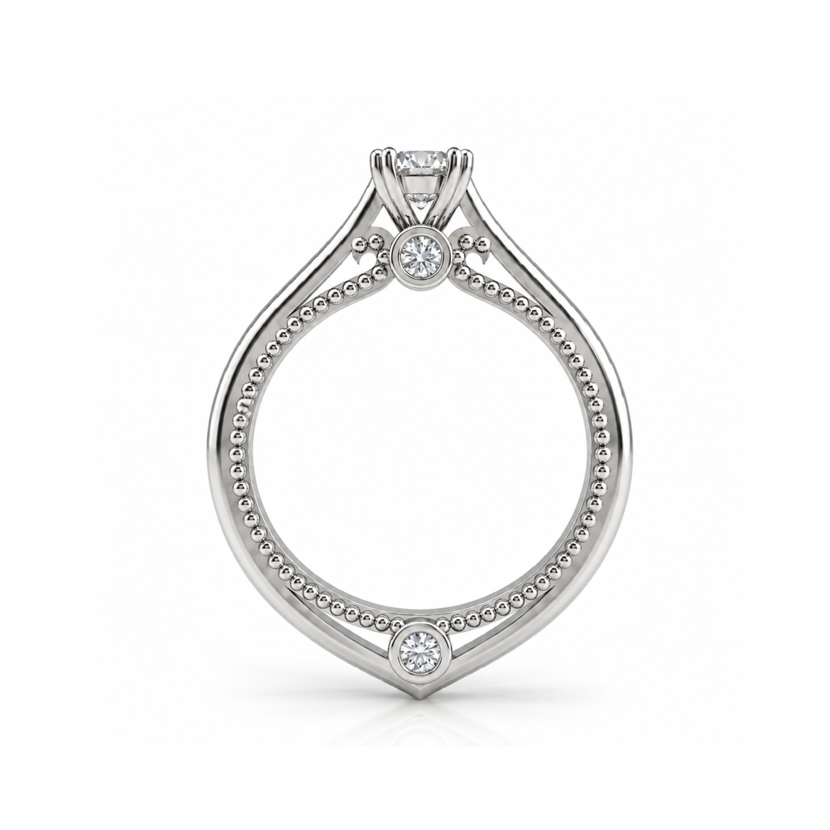 Anillo de Compromiso Modelo Cordoba Oro 18K