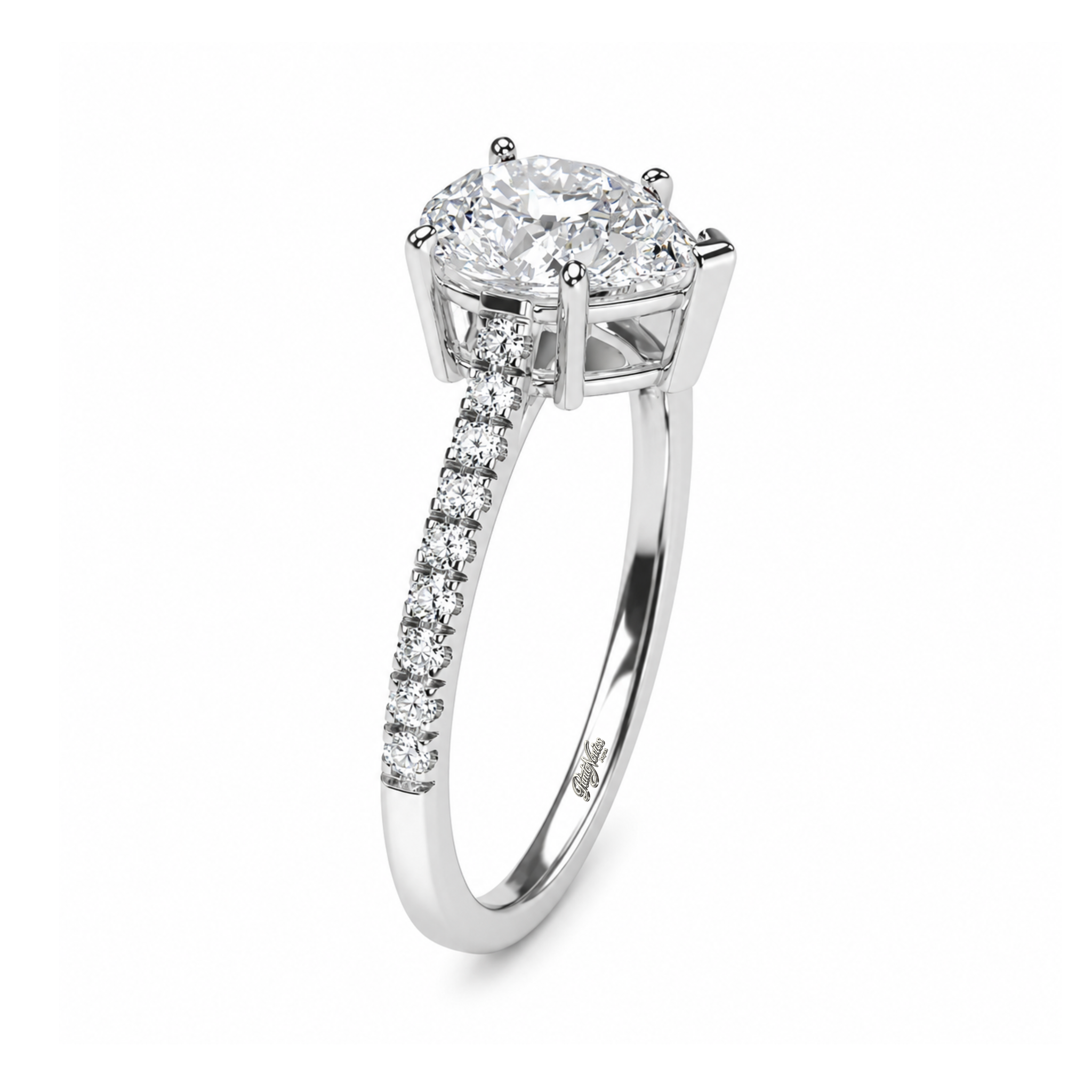 Anillo de Compromiso Modelo Dallas Oro 18K