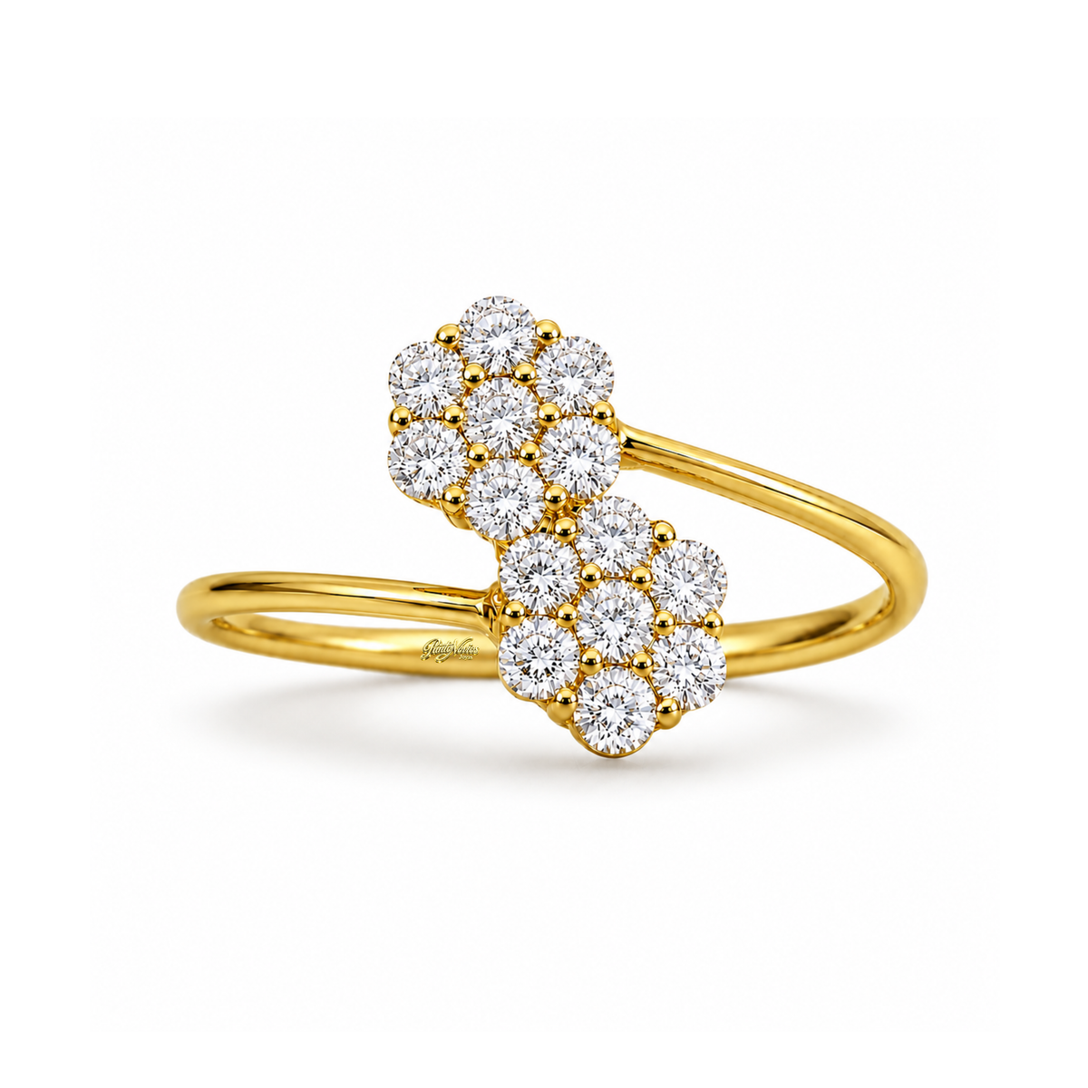 Anillo de Compromiso Modelo Dos Almas Oro 18K