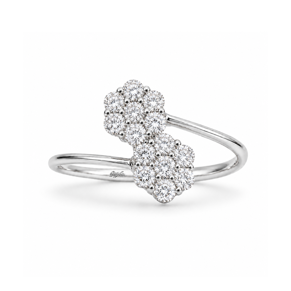 Anillo de Compromiso Modelo Dos Almas Oro 18K