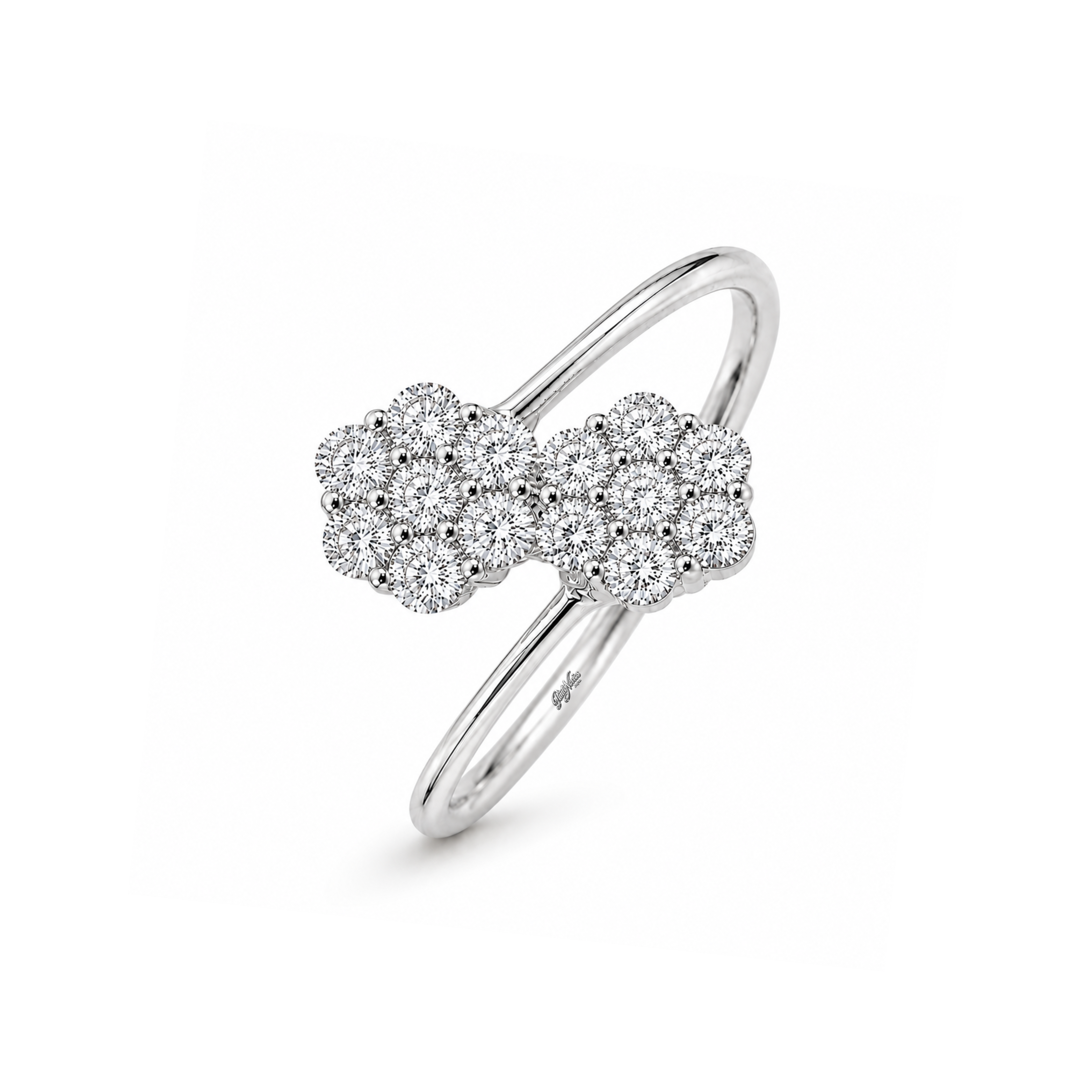Anillo de Compromiso Modelo Dos Almas Oro 18K
