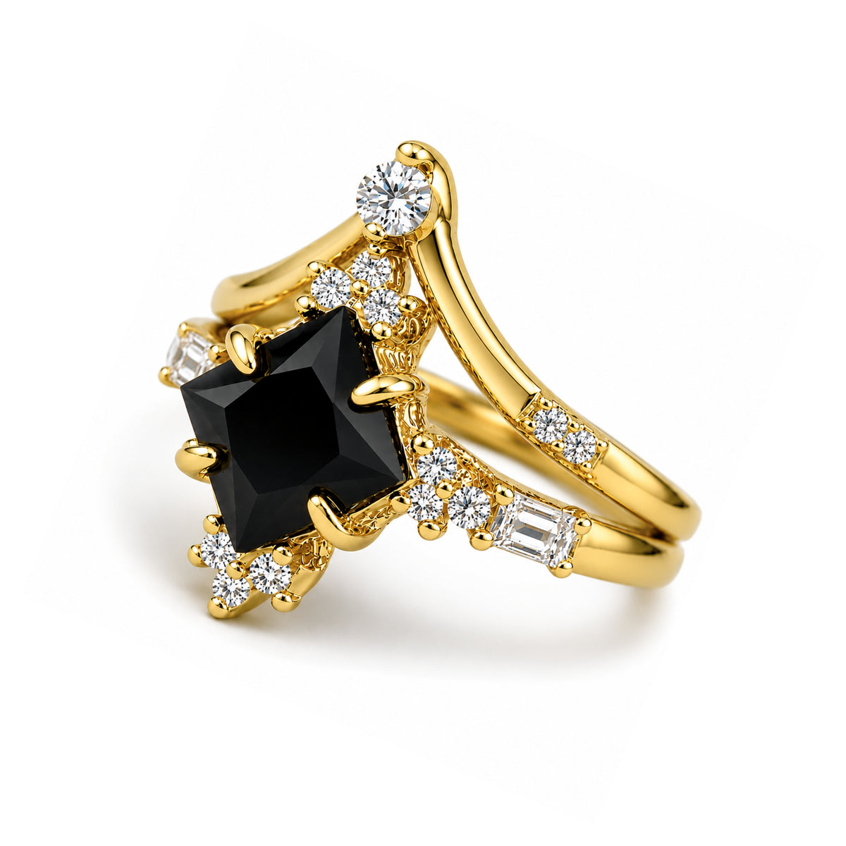 Anillo de Compromiso "Eclipse Noir"