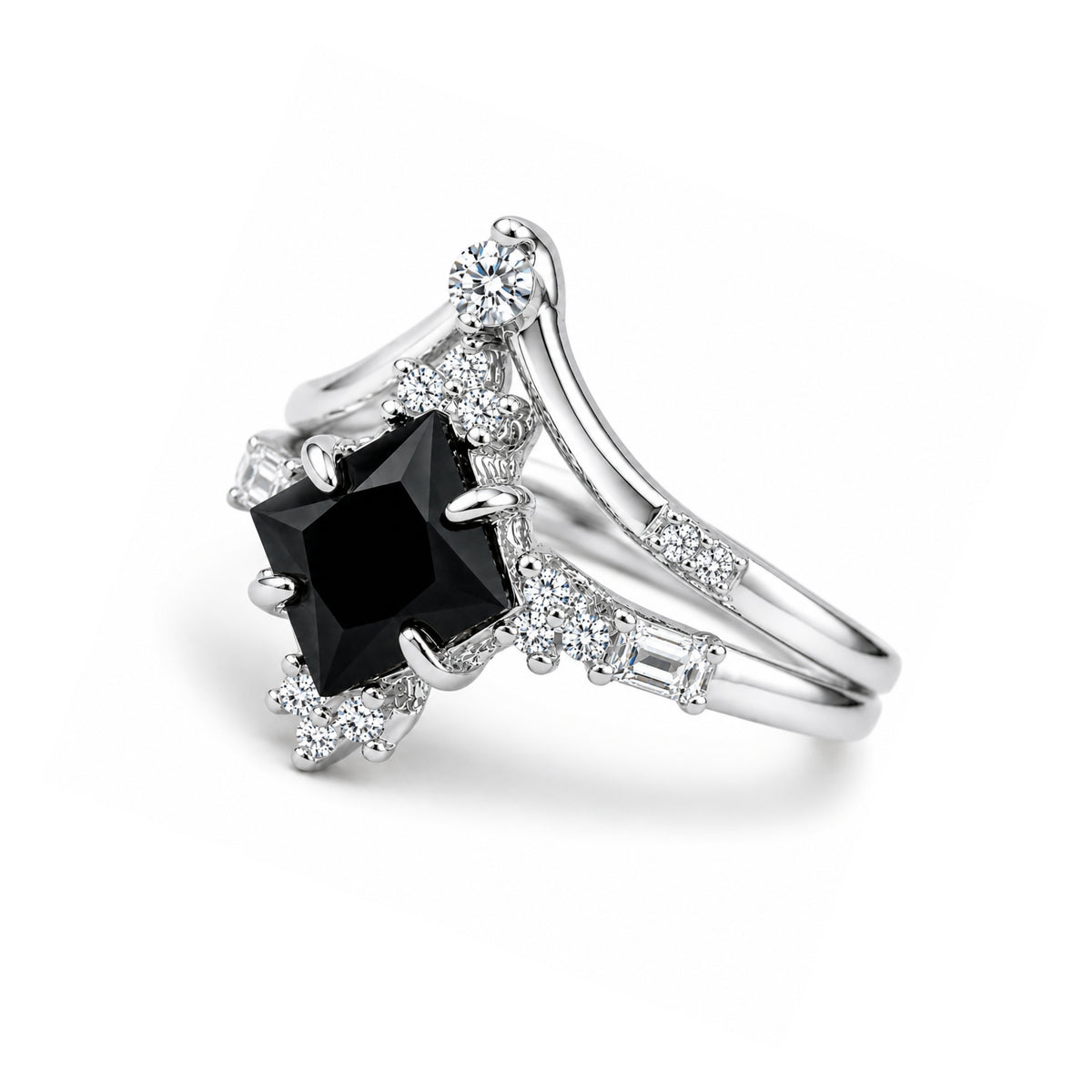 Anillo de Compromiso "Eclipse Noir"