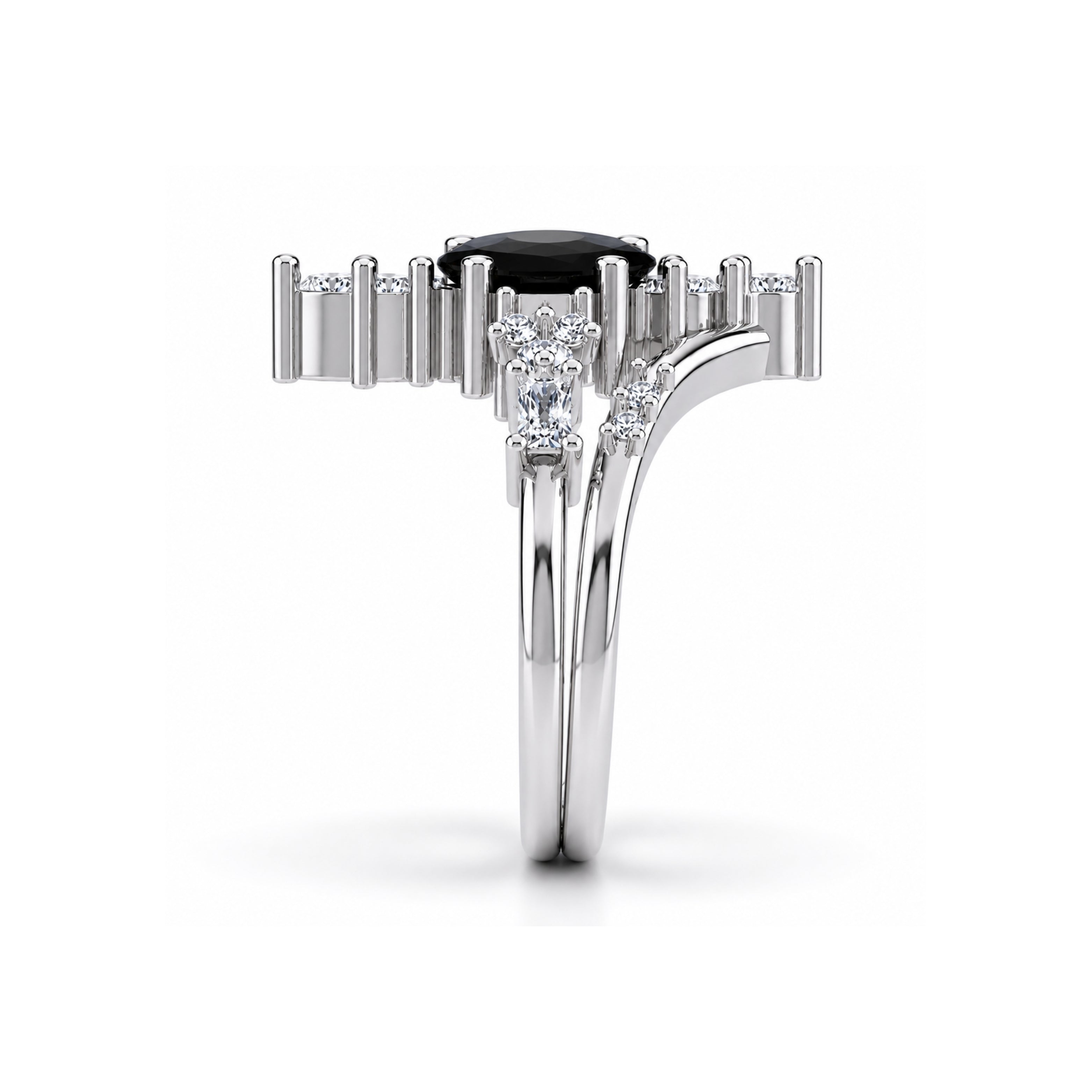 Anillo de Compromiso "Eclipse Noir"