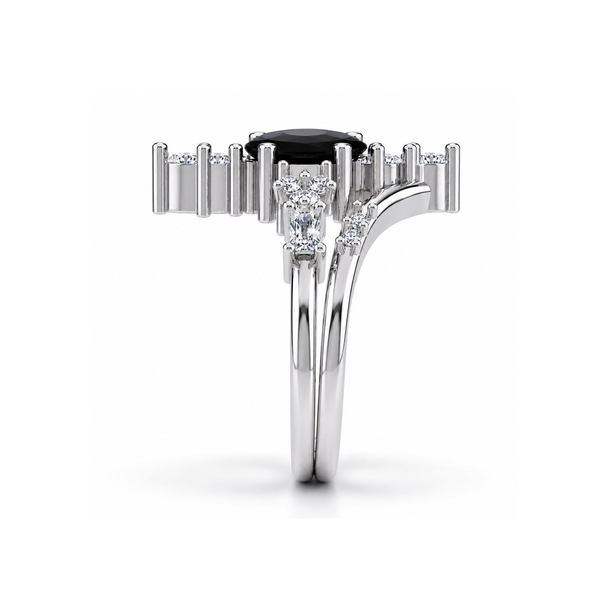 Anillo de Compromiso "Eclipse Noir"