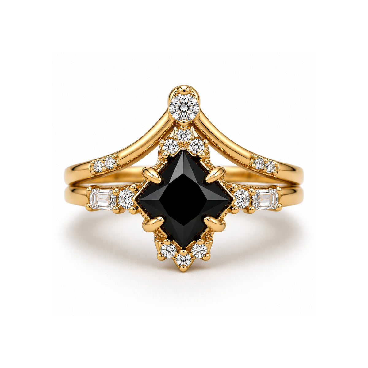 Anillo de Compromiso "Eclipse Noir"