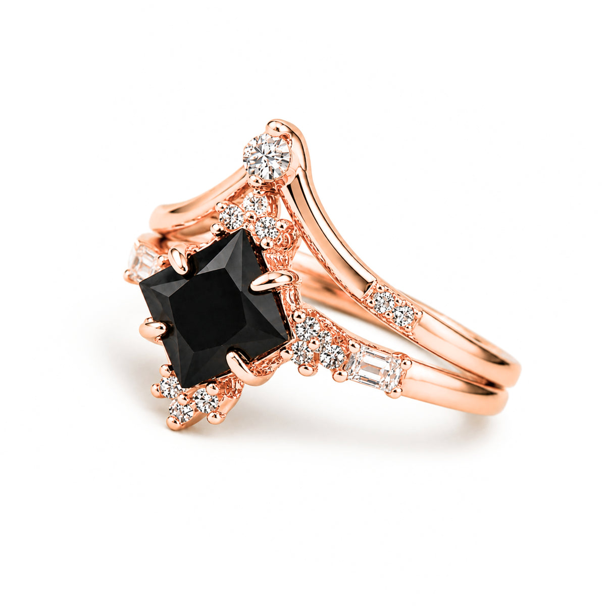 Anillo de Compromiso "Eclipse Noir"