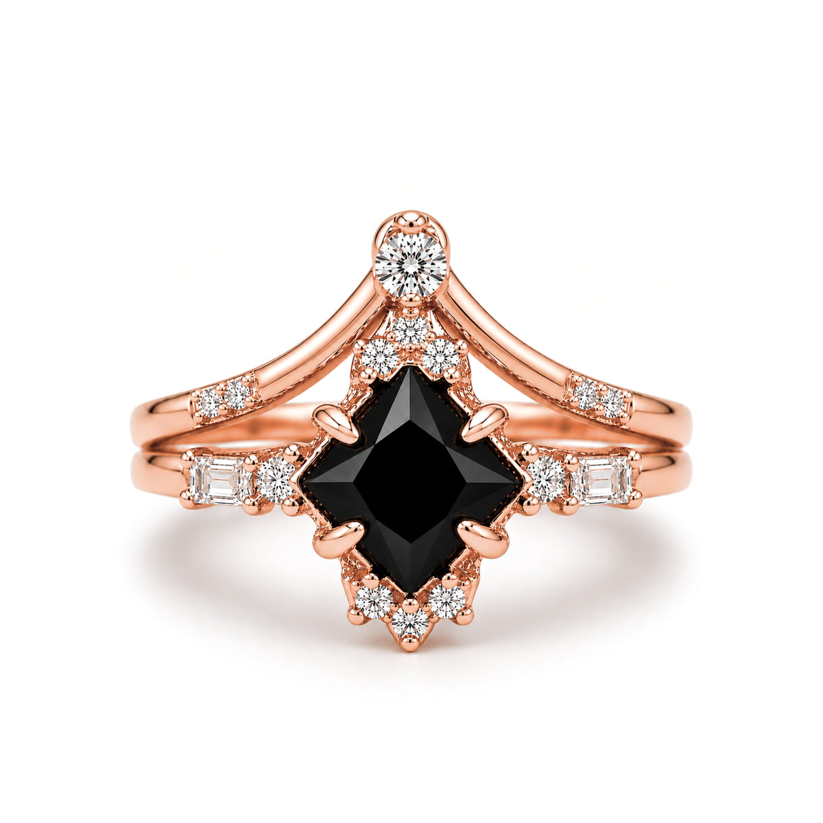 Anillo de Compromiso "Eclipse Noir"