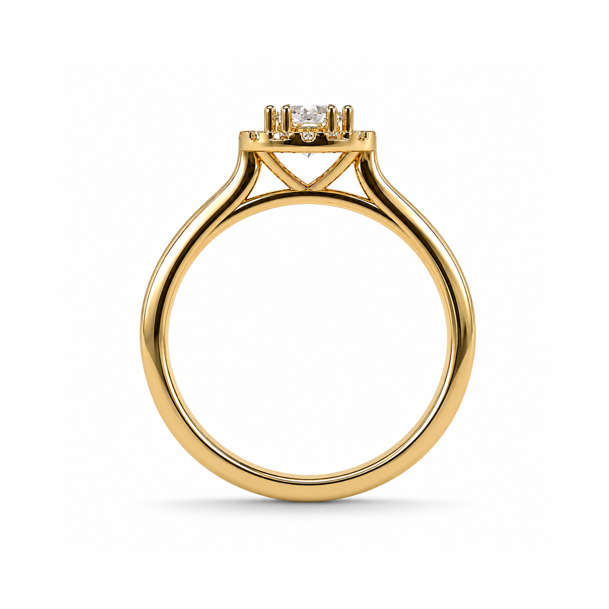 Anillo de Compromiso Modelo Edfu Oro 18K