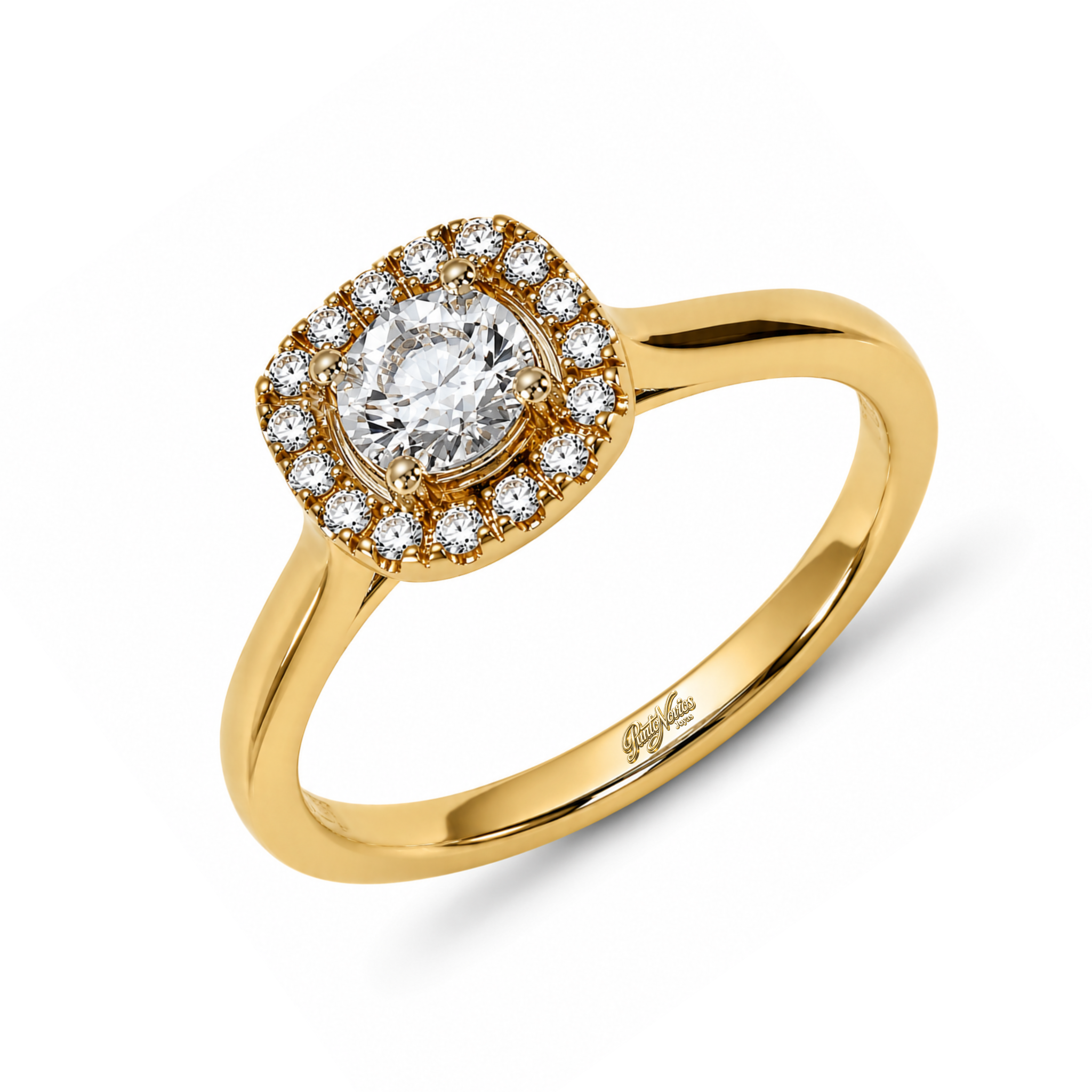 Anillo de Compromiso Modelo Edfu Oro 18K