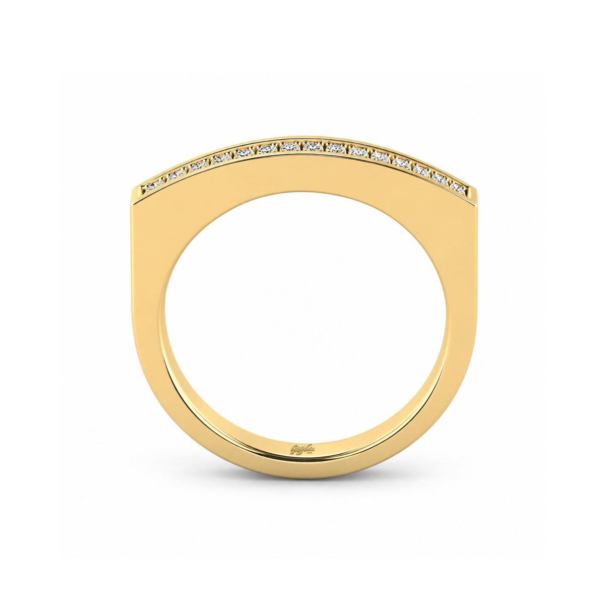 Anillo de Compromiso Modelo Genova Oro 18K