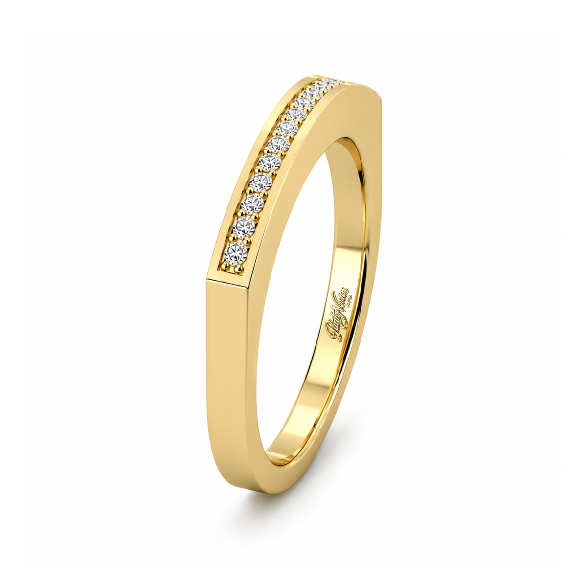 Anillo de Compromiso Modelo Genova Oro 18K