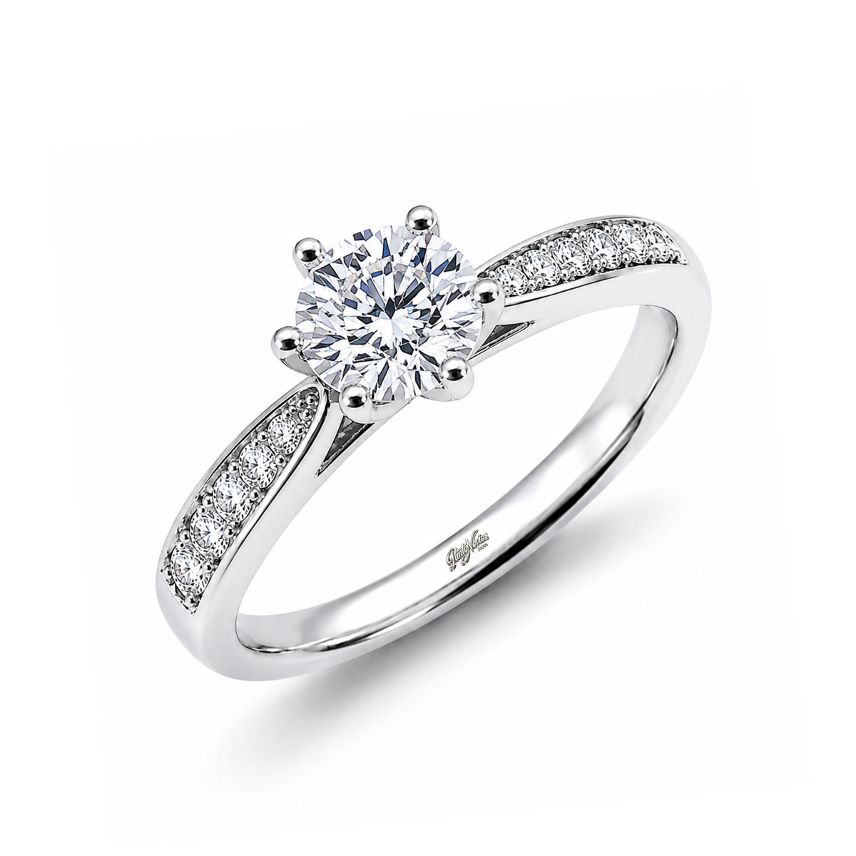 Anillo de Compromiso Modelo Gosford Oro 18K