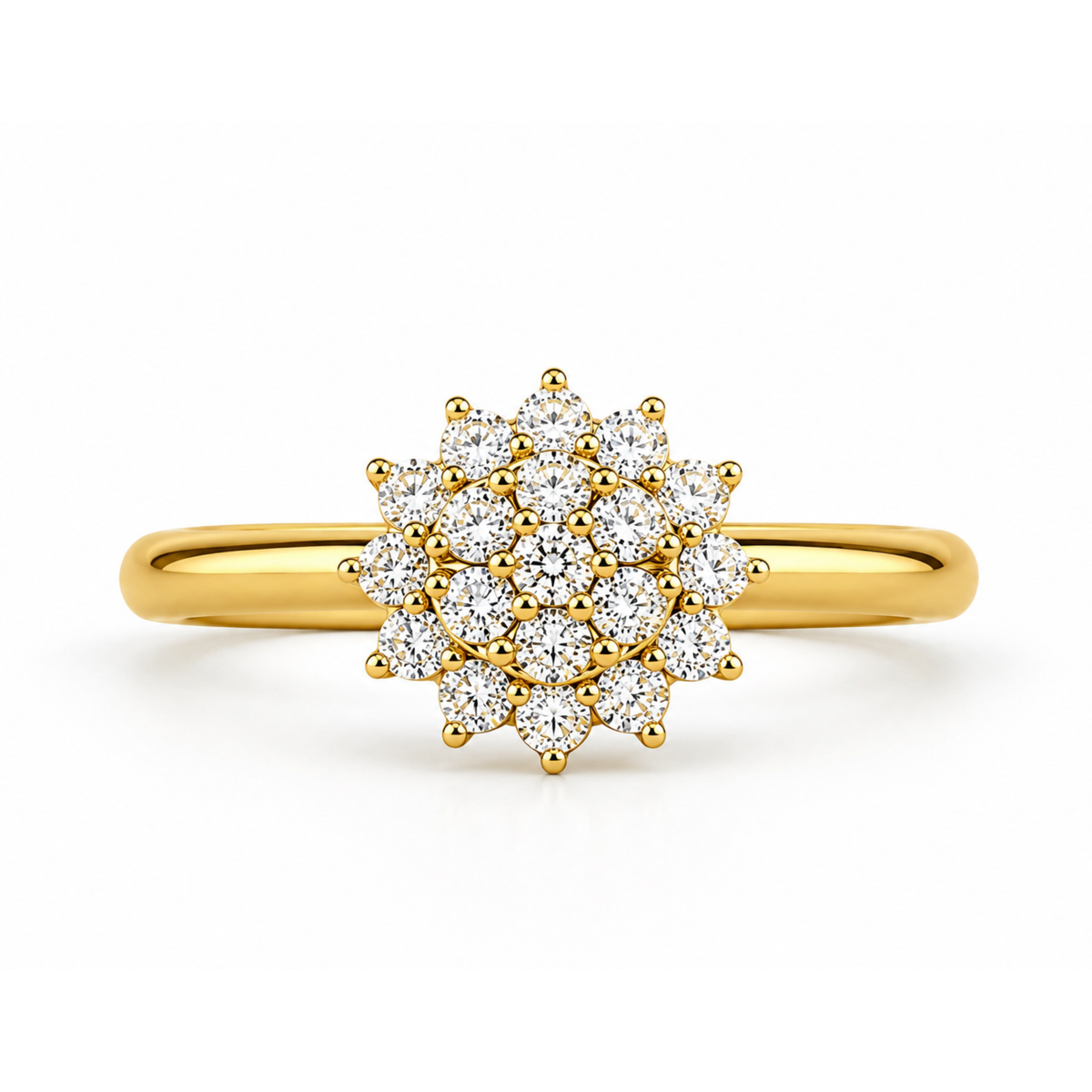 Anillo de Compromiso Modelo Grenoble Oro 18K