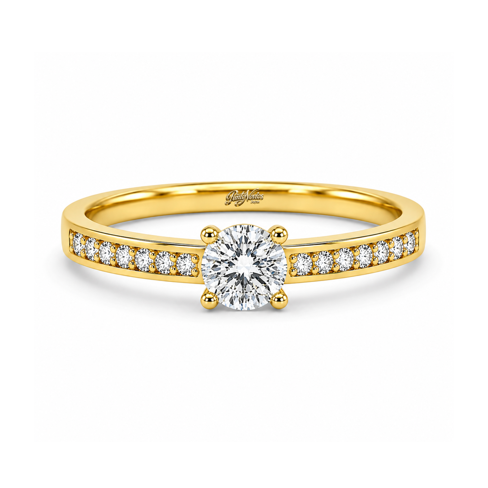 Anillo de Compromiso Modelo Haiti Oro 18K