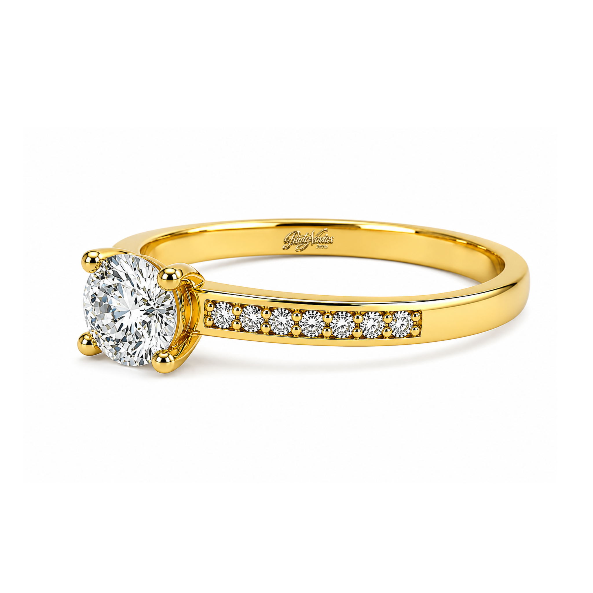 Anillo de Compromiso Modelo Haiti Oro 18K
