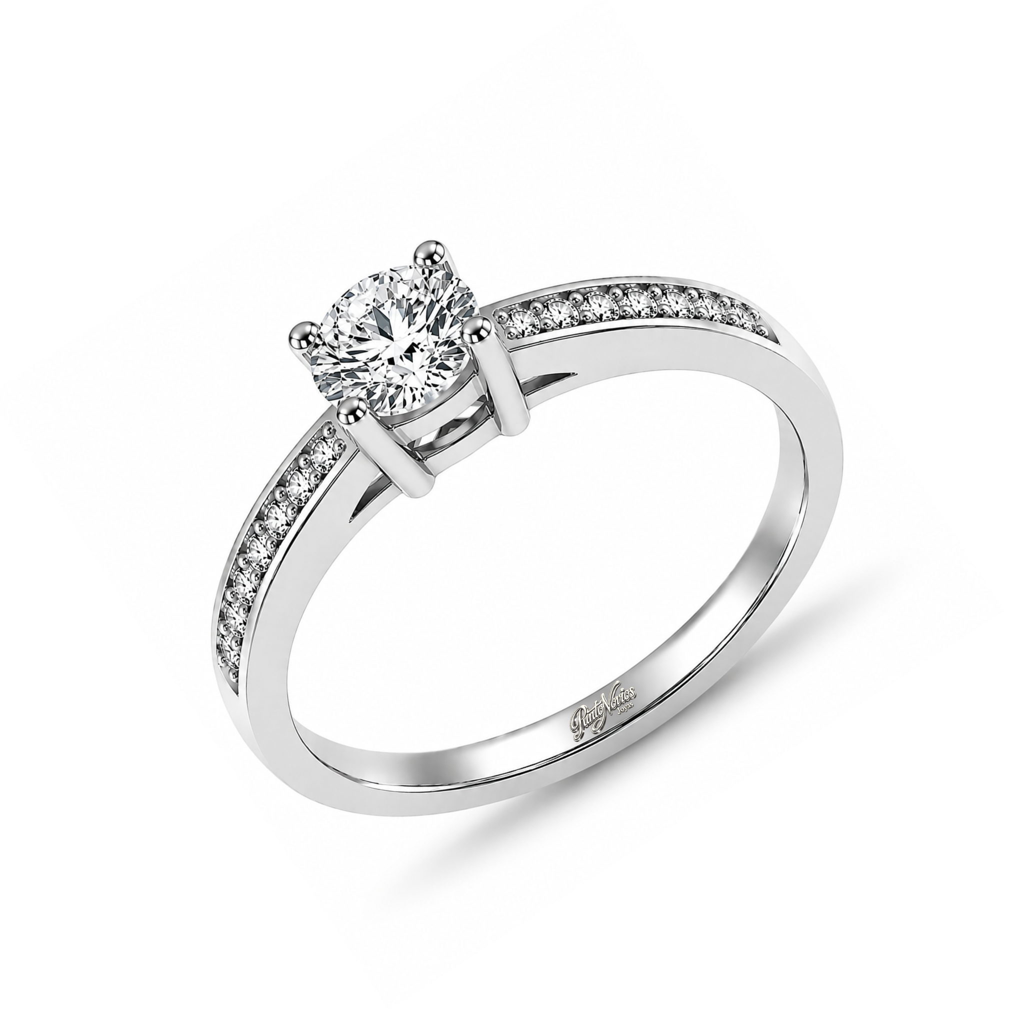 Anillo de Compromiso Modelo Haiti Oro 18K