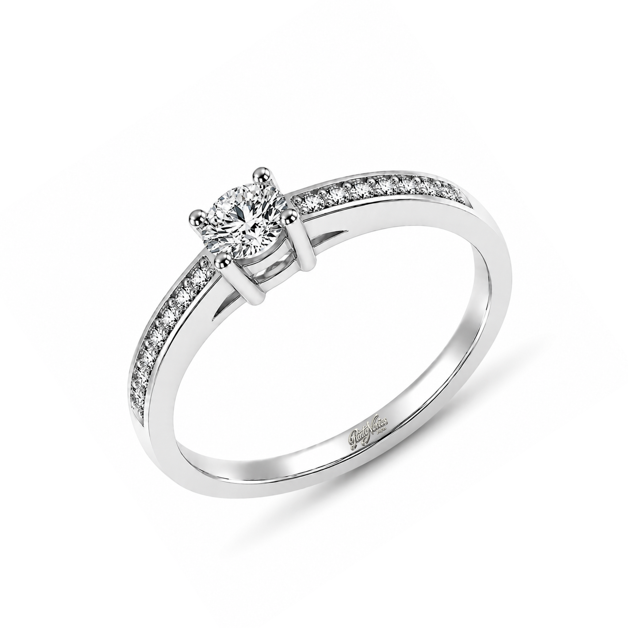 Anillo de Compromiso Modelo Haiti Oro 18K