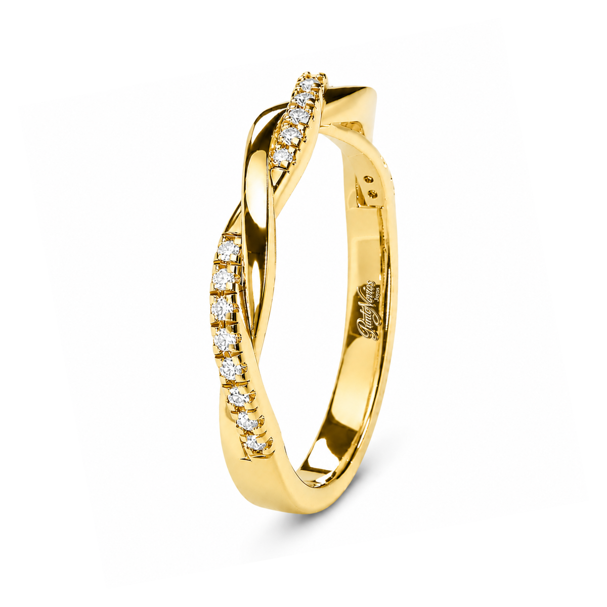 Anillo de Compromiso Modelo Kabul Oro 18K